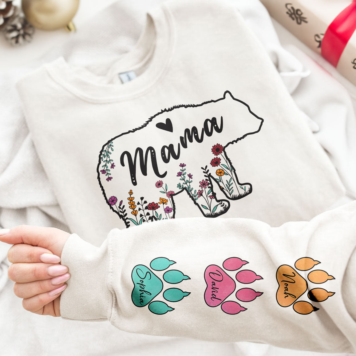 Mama Bear - Personalized Sweatshirt