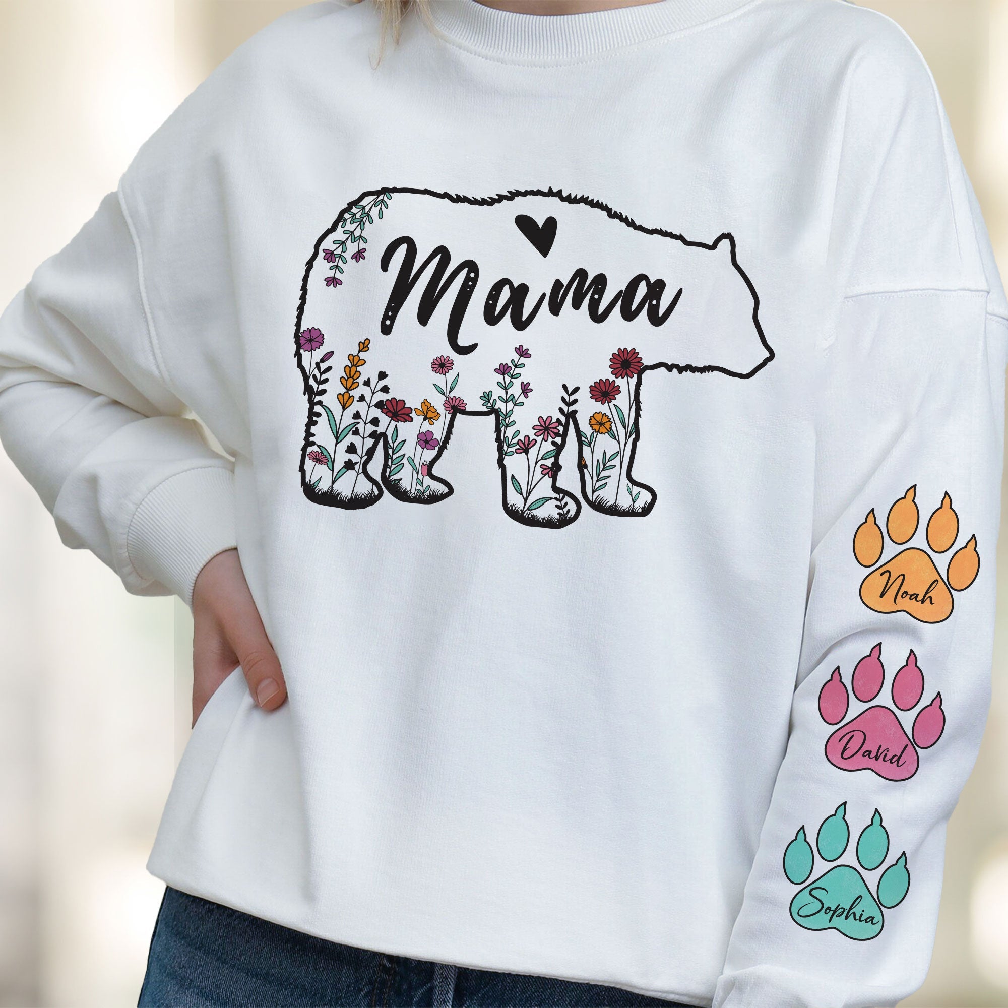 Mama Bear - Personalized Sweatshirt