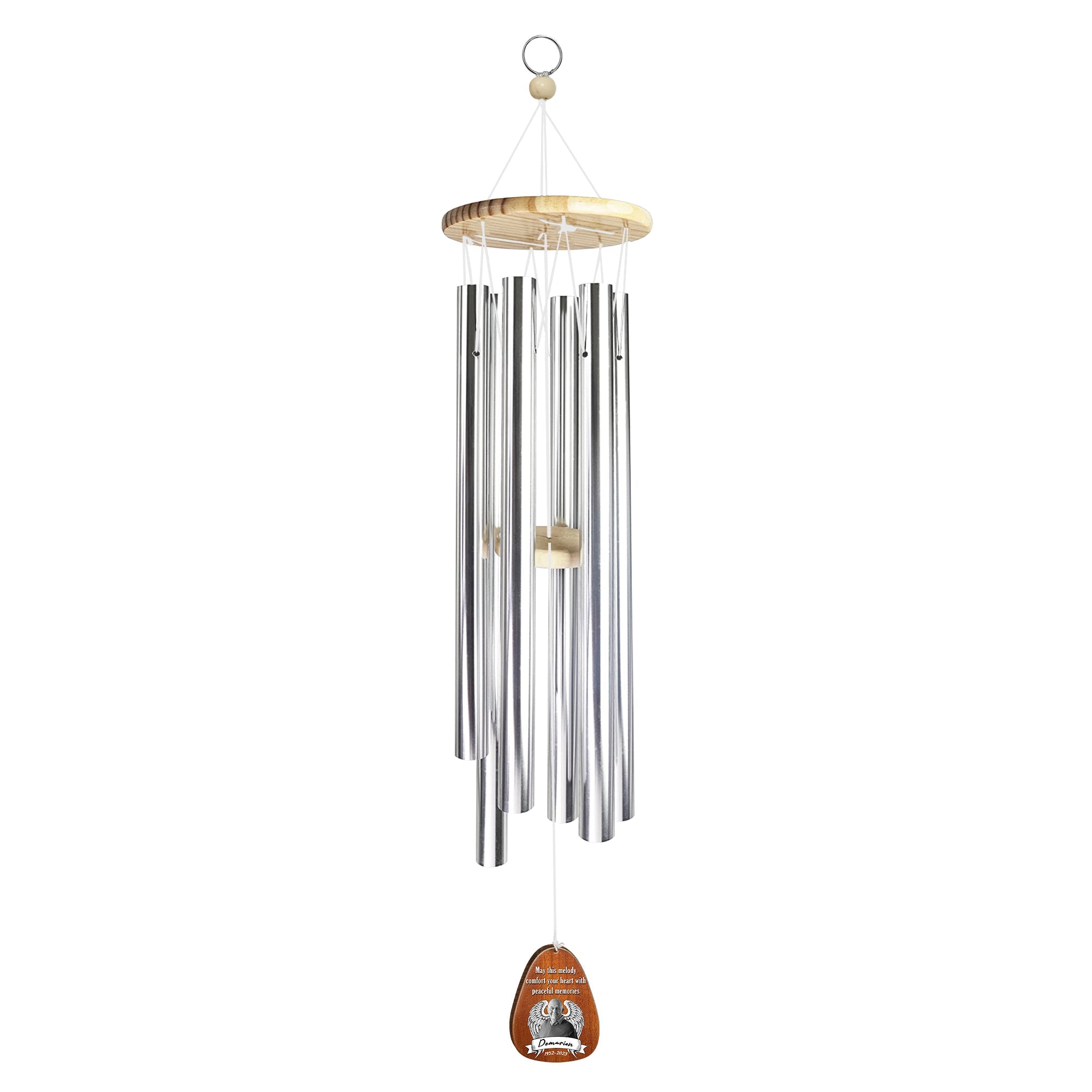 May This Melody Comfort Your Heart - Personalized Photo Wind Chimes