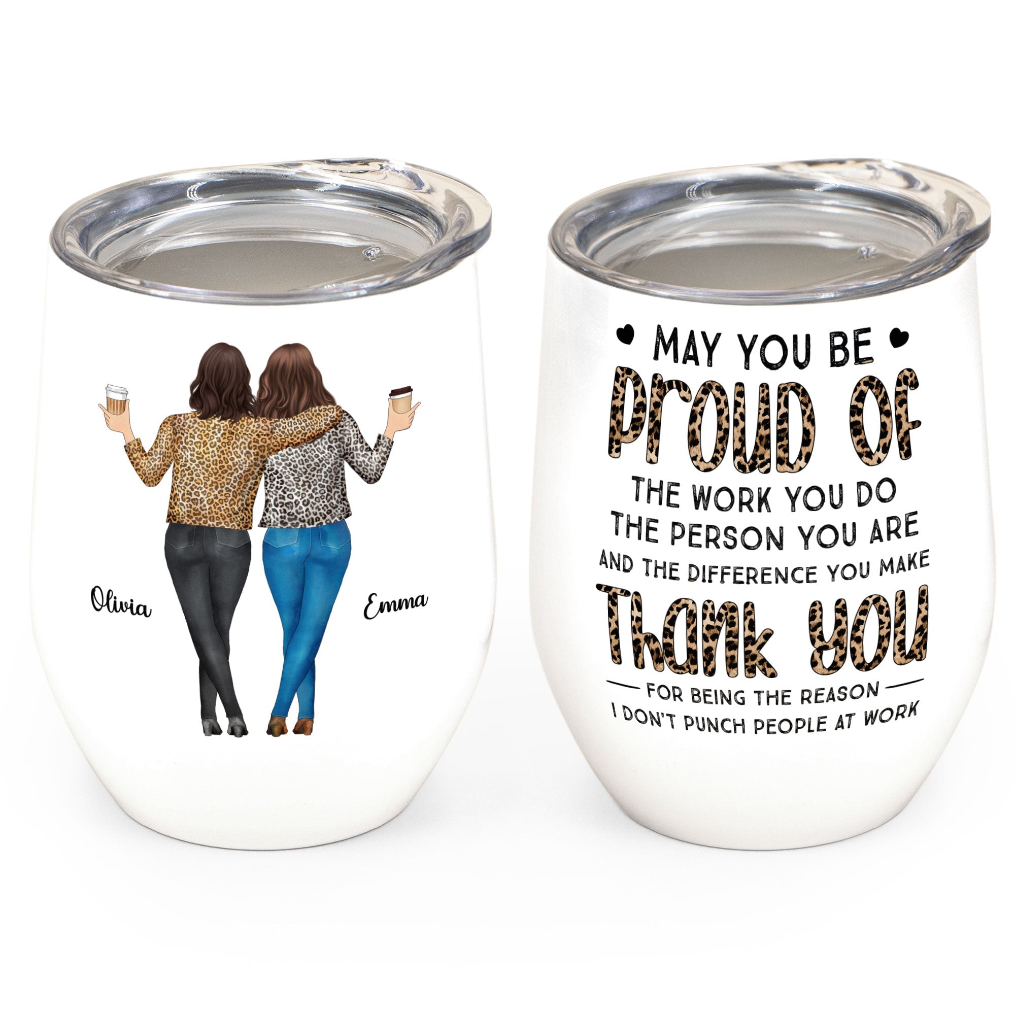 May You Be Proud - Personalized Wine Tumbler