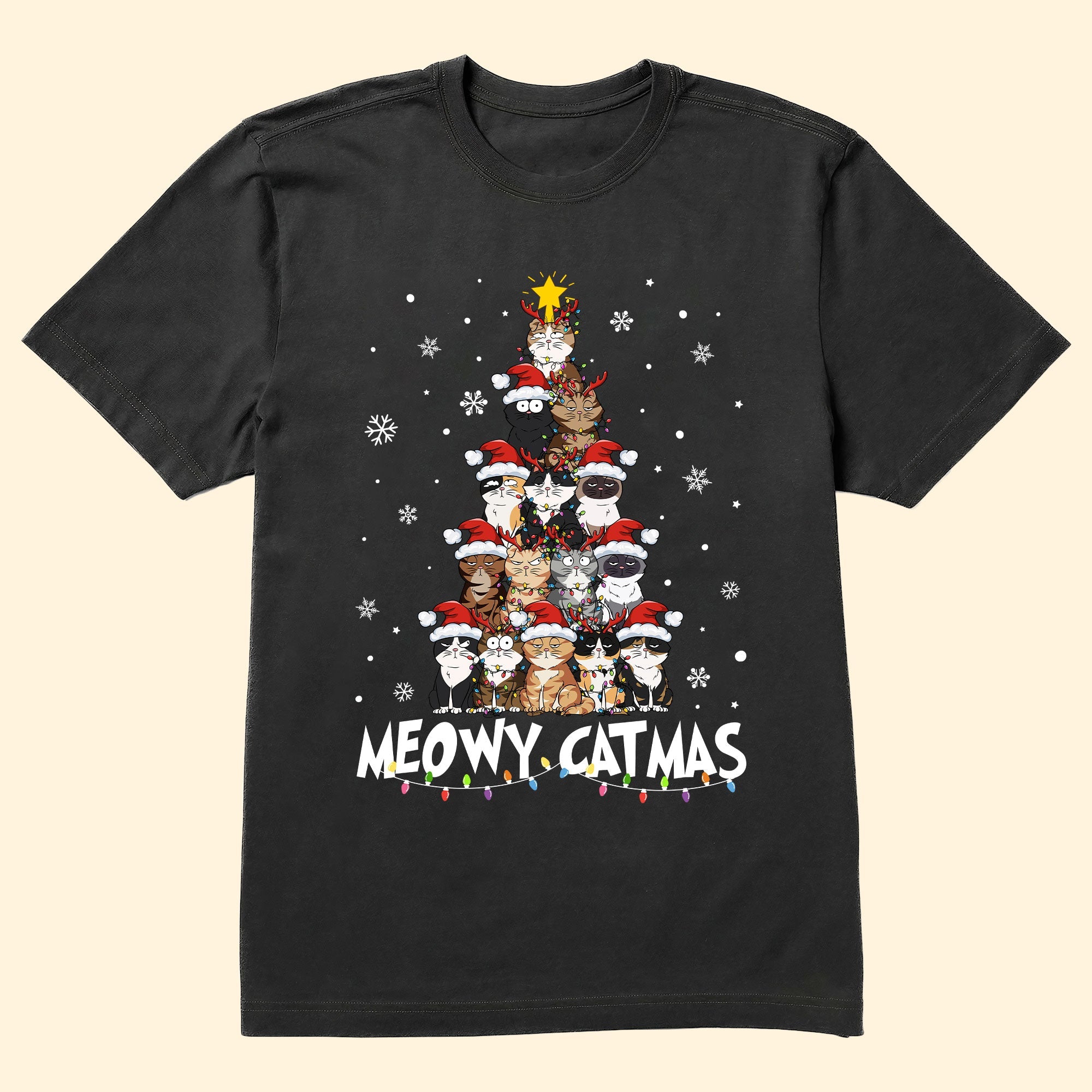 Meowy Catmas - Personalized Shirt