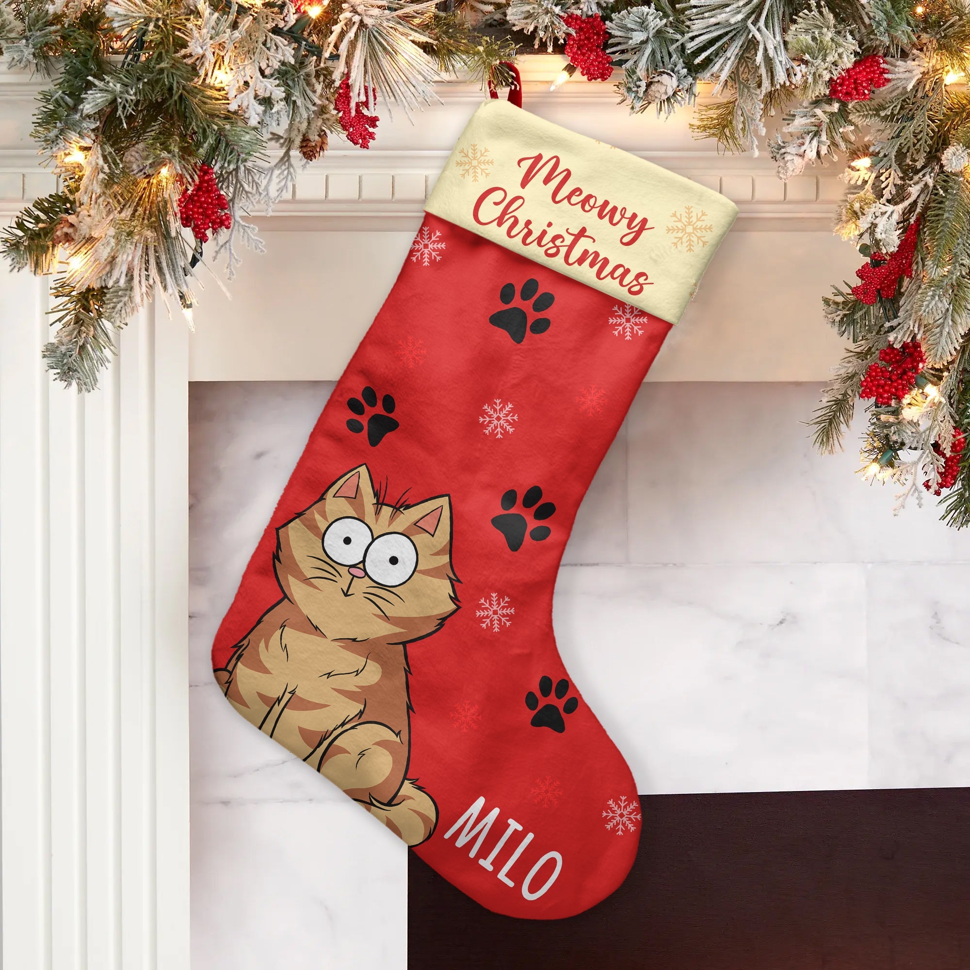 Merry Christmas - Personalized Stocking