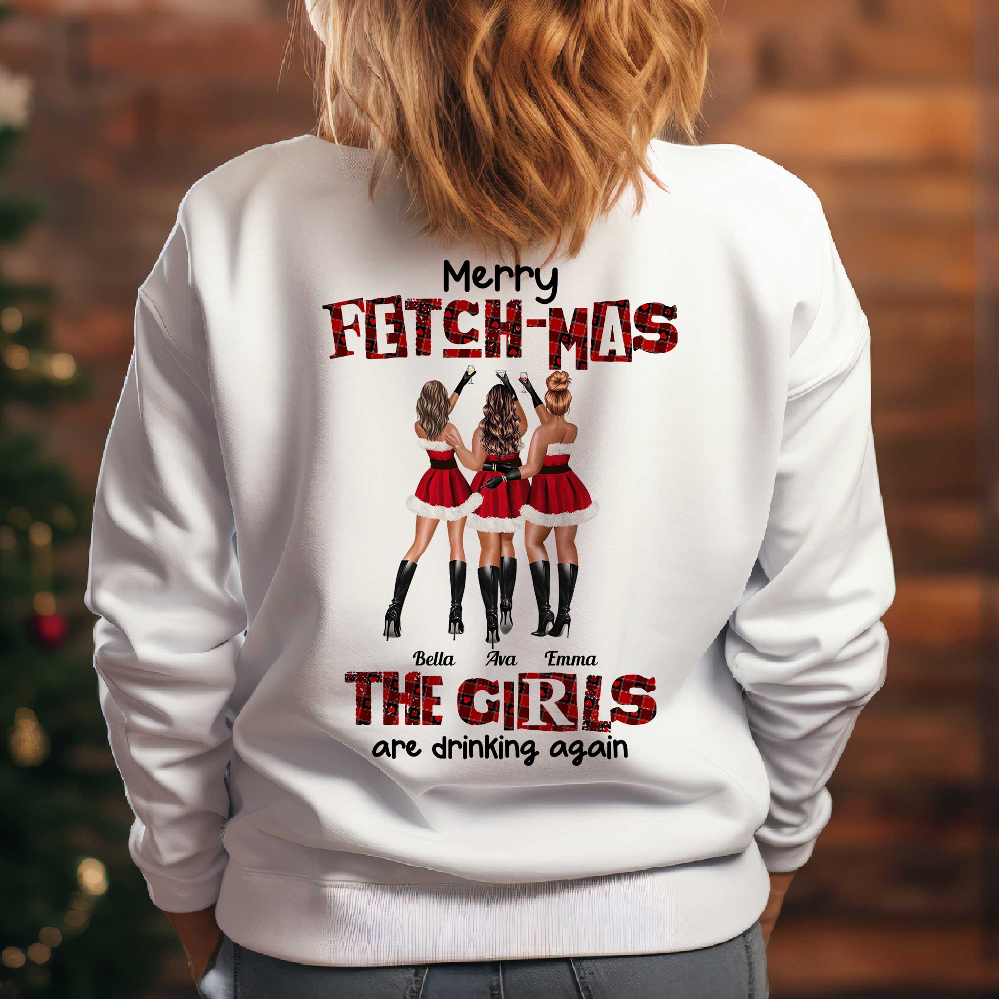 Merry Fetch-Mas - Personalized Shirt