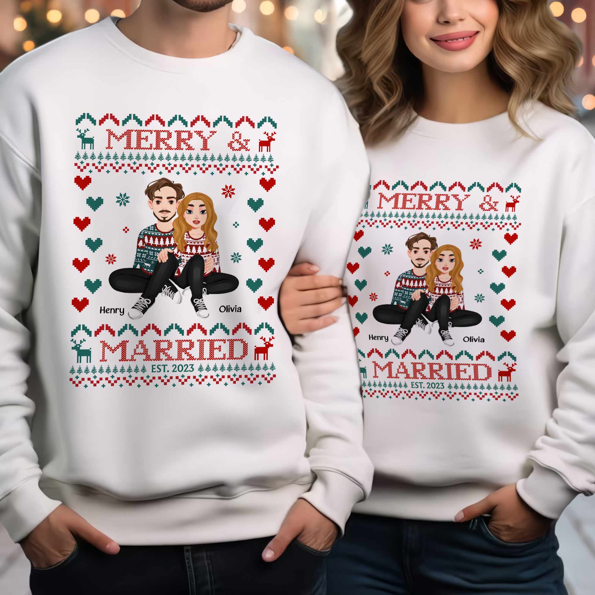 Merry & Married - Personalized Shirt