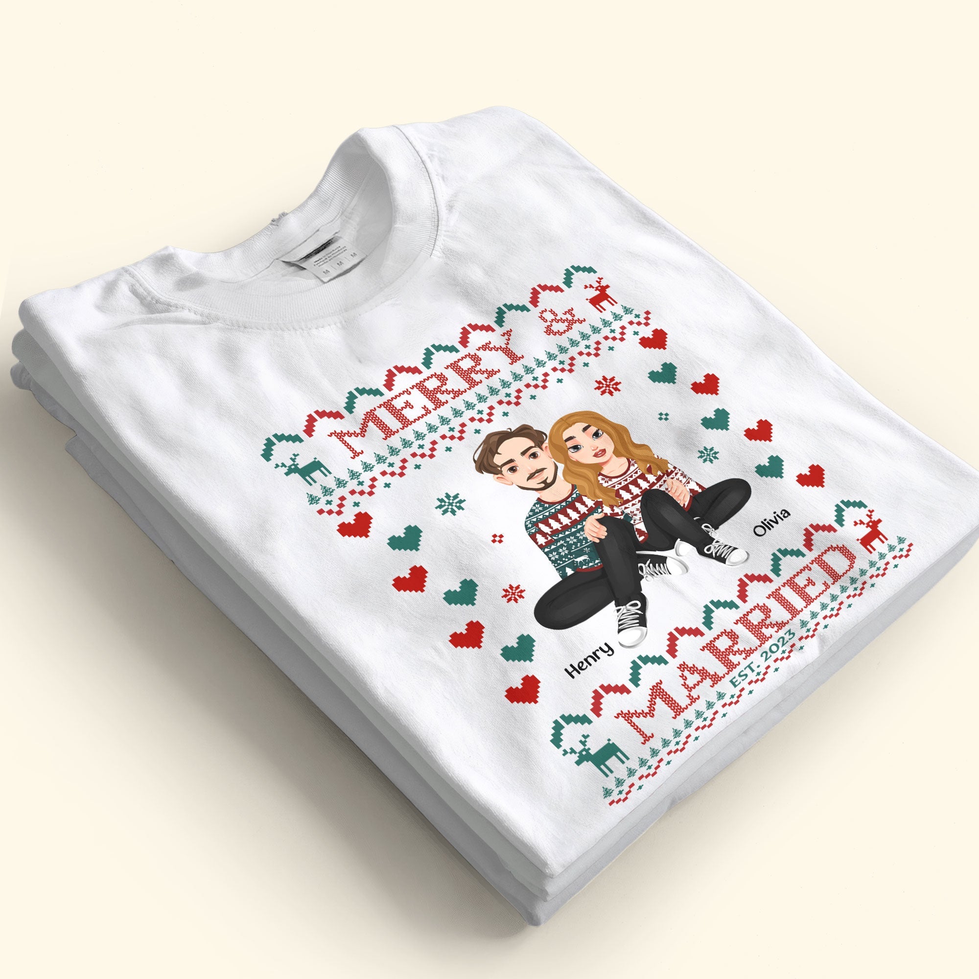 Merry & Married - Personalized Shirt