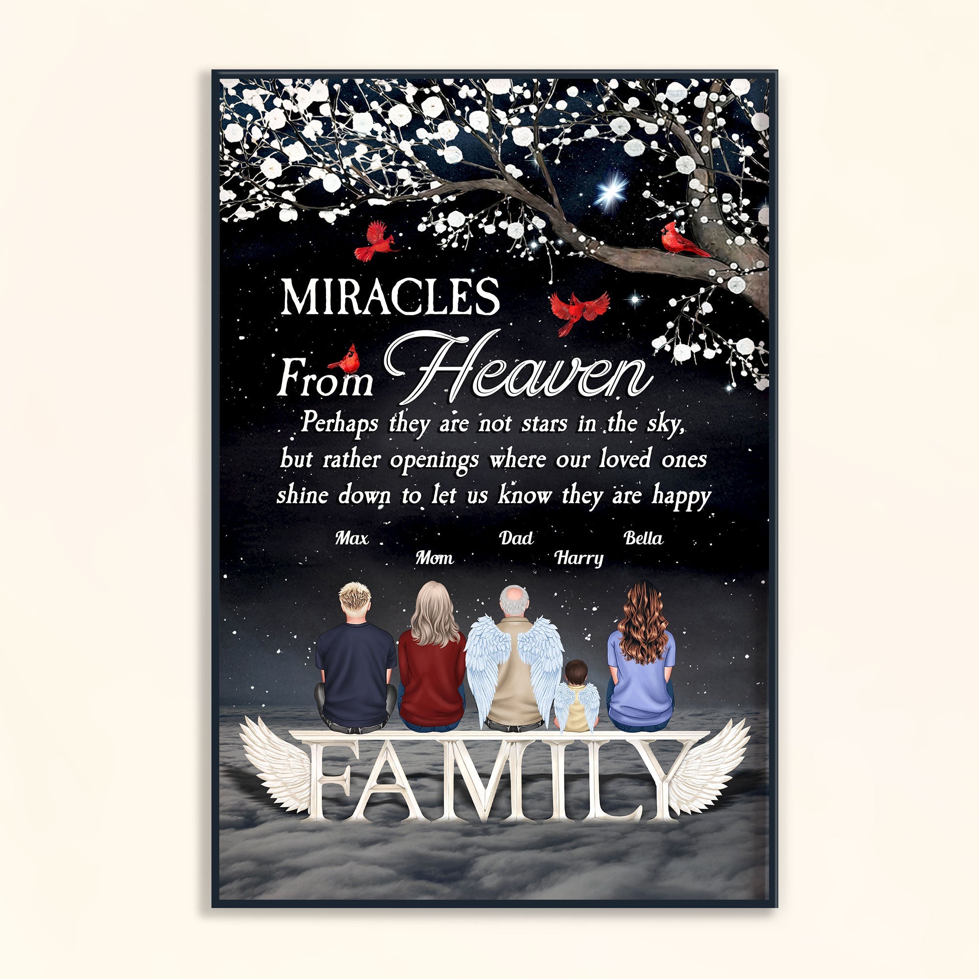 Miracles From Heaven - Personalized Poster