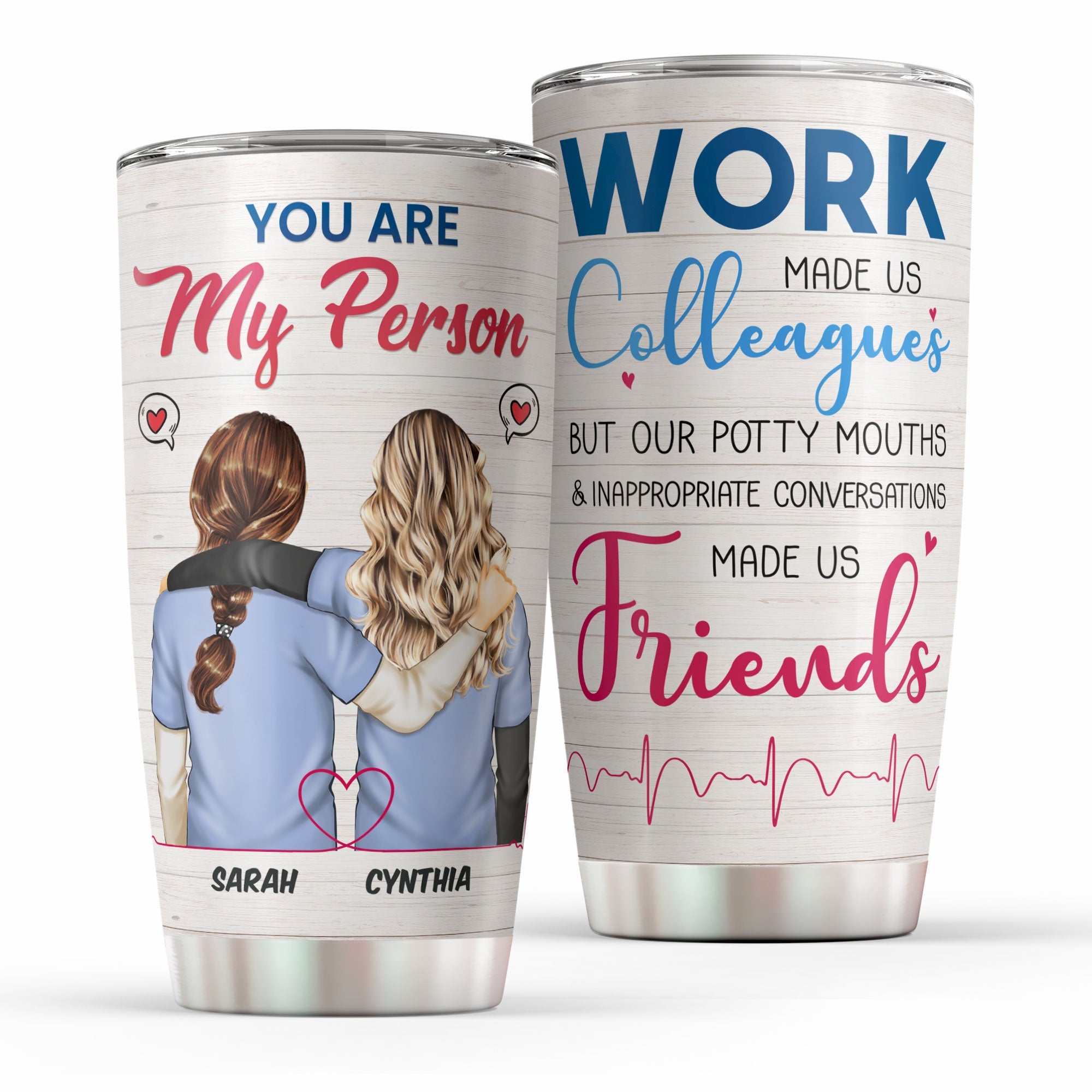 You Are My Person, Friends Custom Tumbler, Gift For Besties, Best Friends, Friends, Friendship Tumbler-Macorner