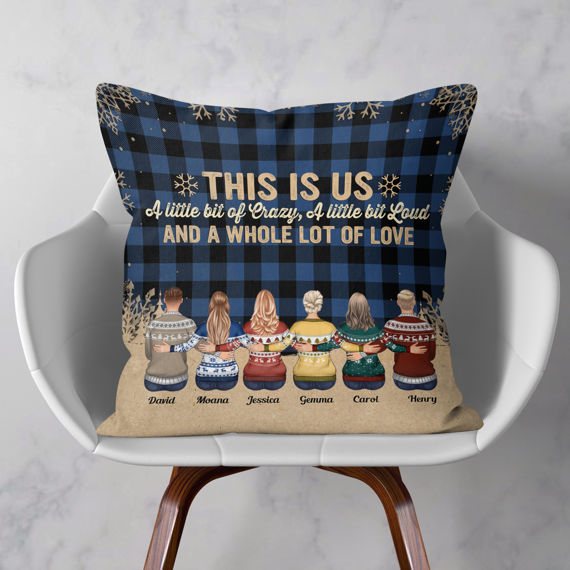 There Is No Greater Gift Than Brothers & Sisters - Personalized Pillow (Insert Included)