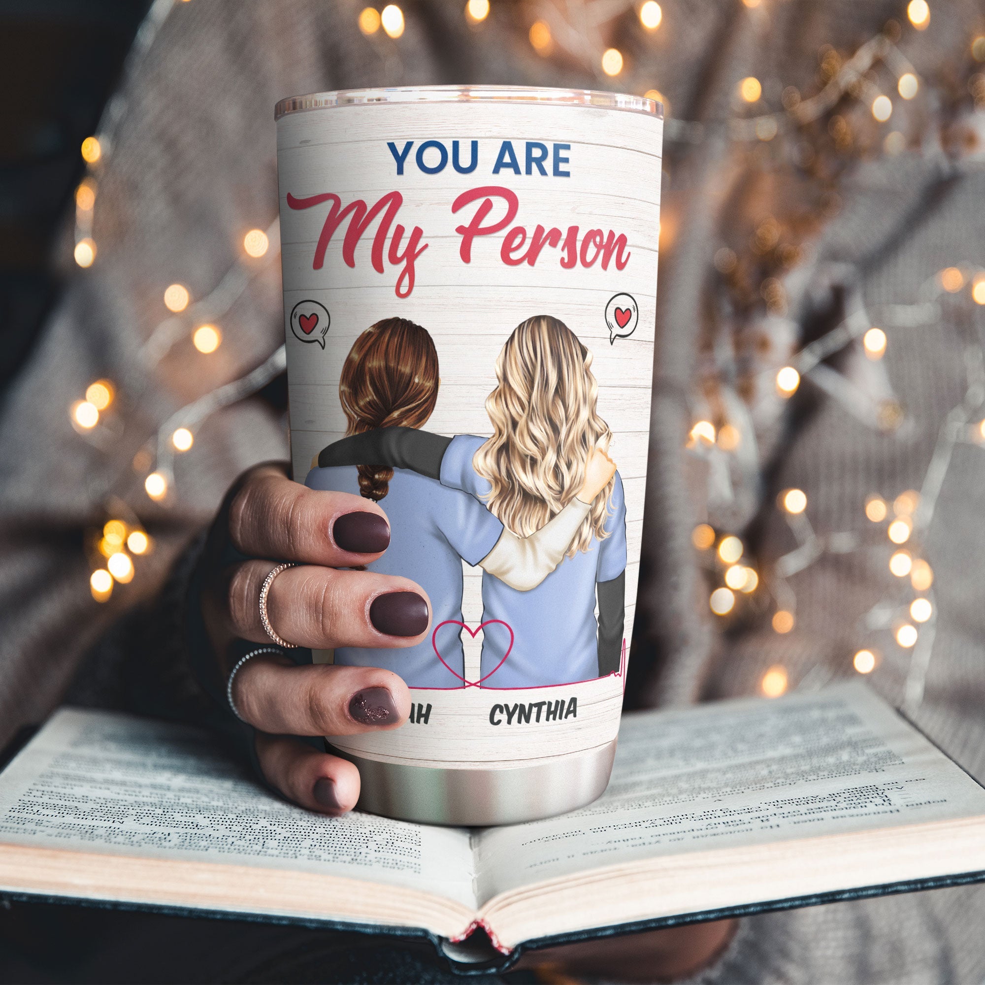 You Are My Person, Friends Custom Tumbler, Gift For Besties, Best Friends, Friends, Friendship Tumbler-Macorner