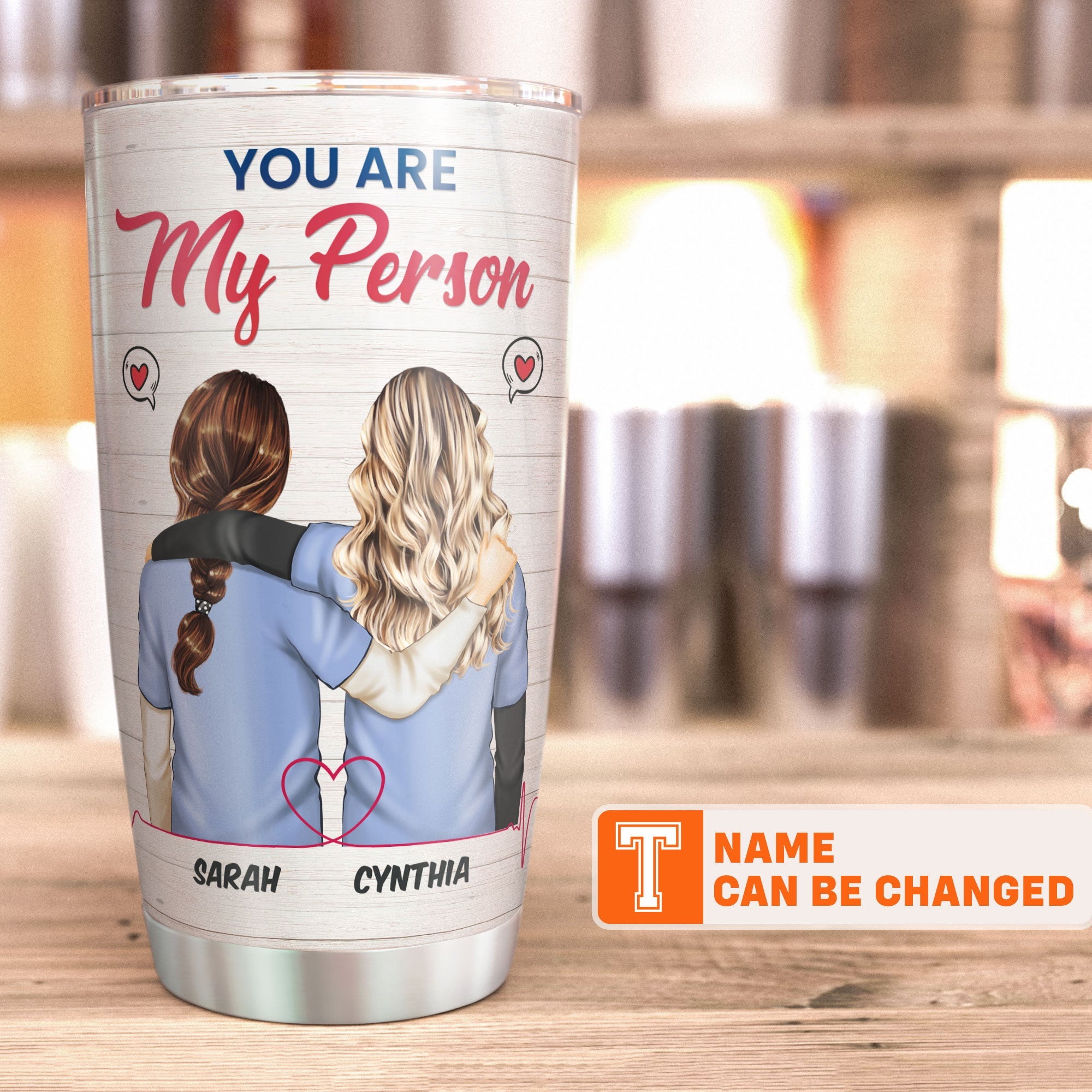 You Are My Person, Friends Custom Tumbler, Gift For Besties, Best Friends, Friends, Friendship Tumbler-Macorner