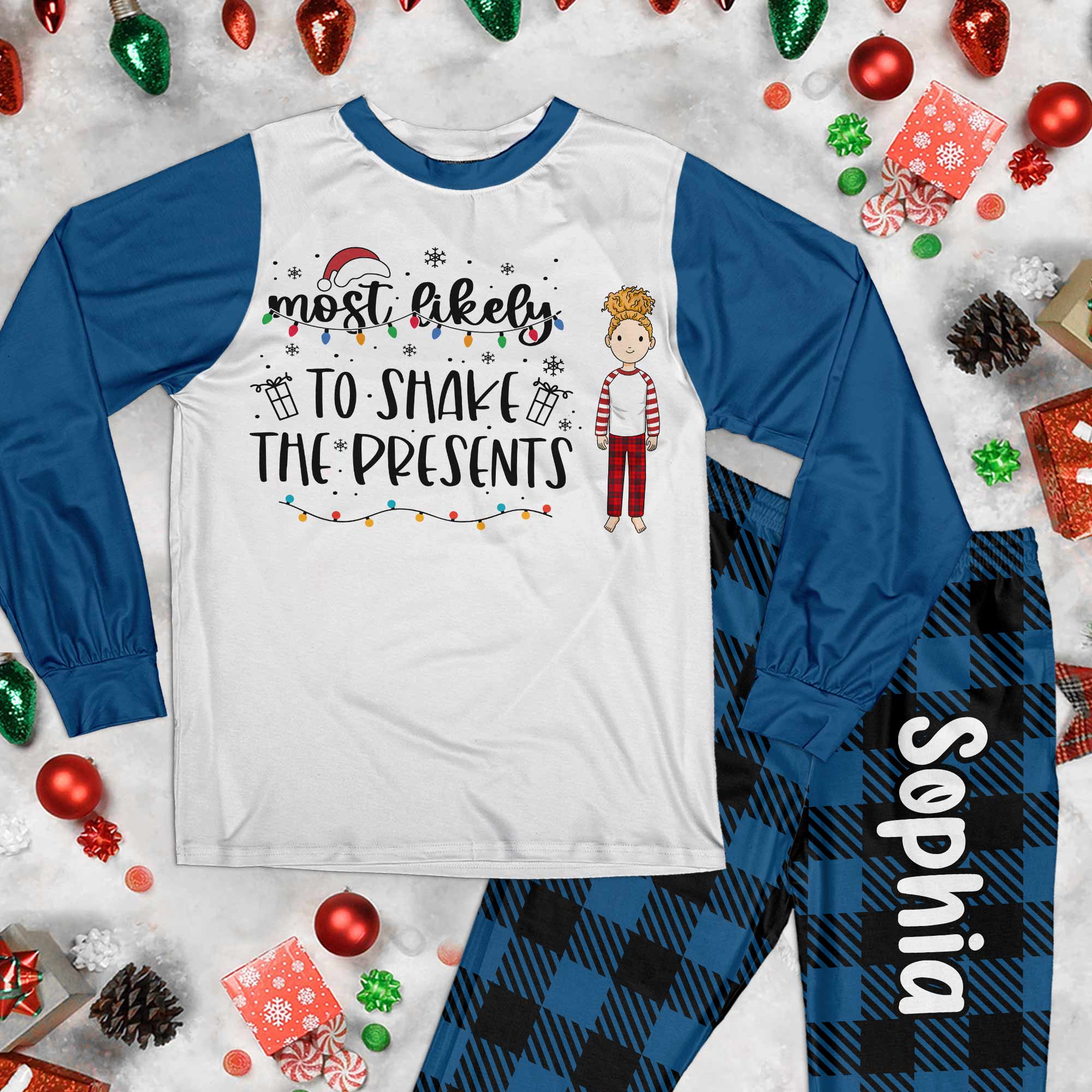 Most Likely To Christmas - Personalized Pajamas