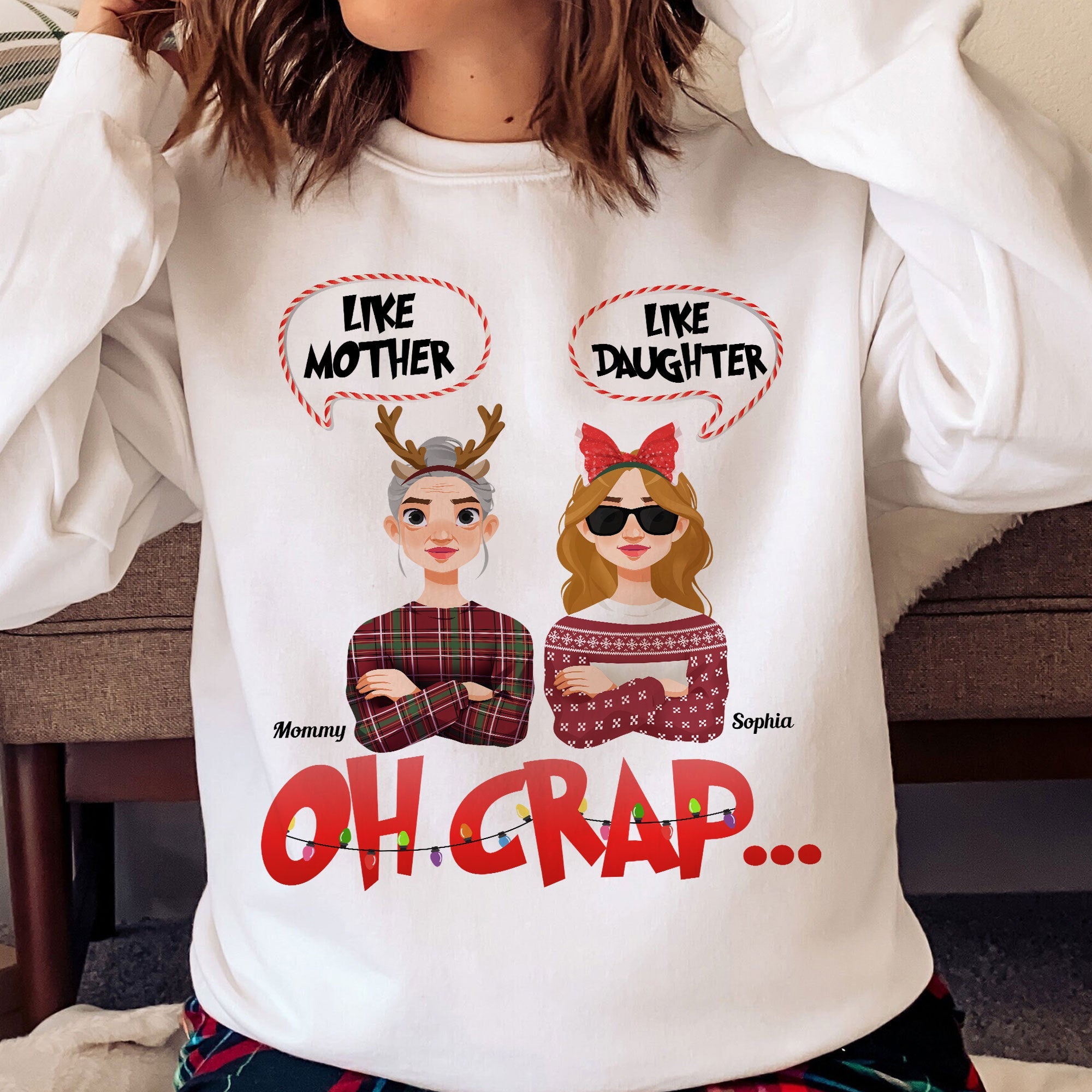 Mother Daughter - Personalized Sweatshirt