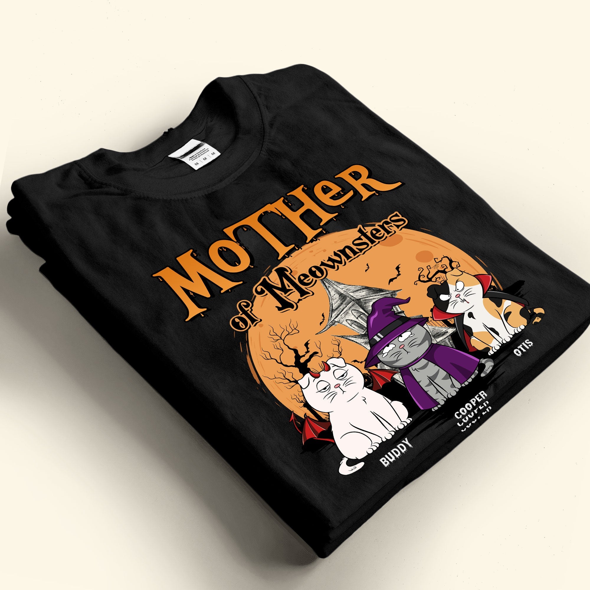 Mother Of Meownsters - New Version - Personalized Shirt