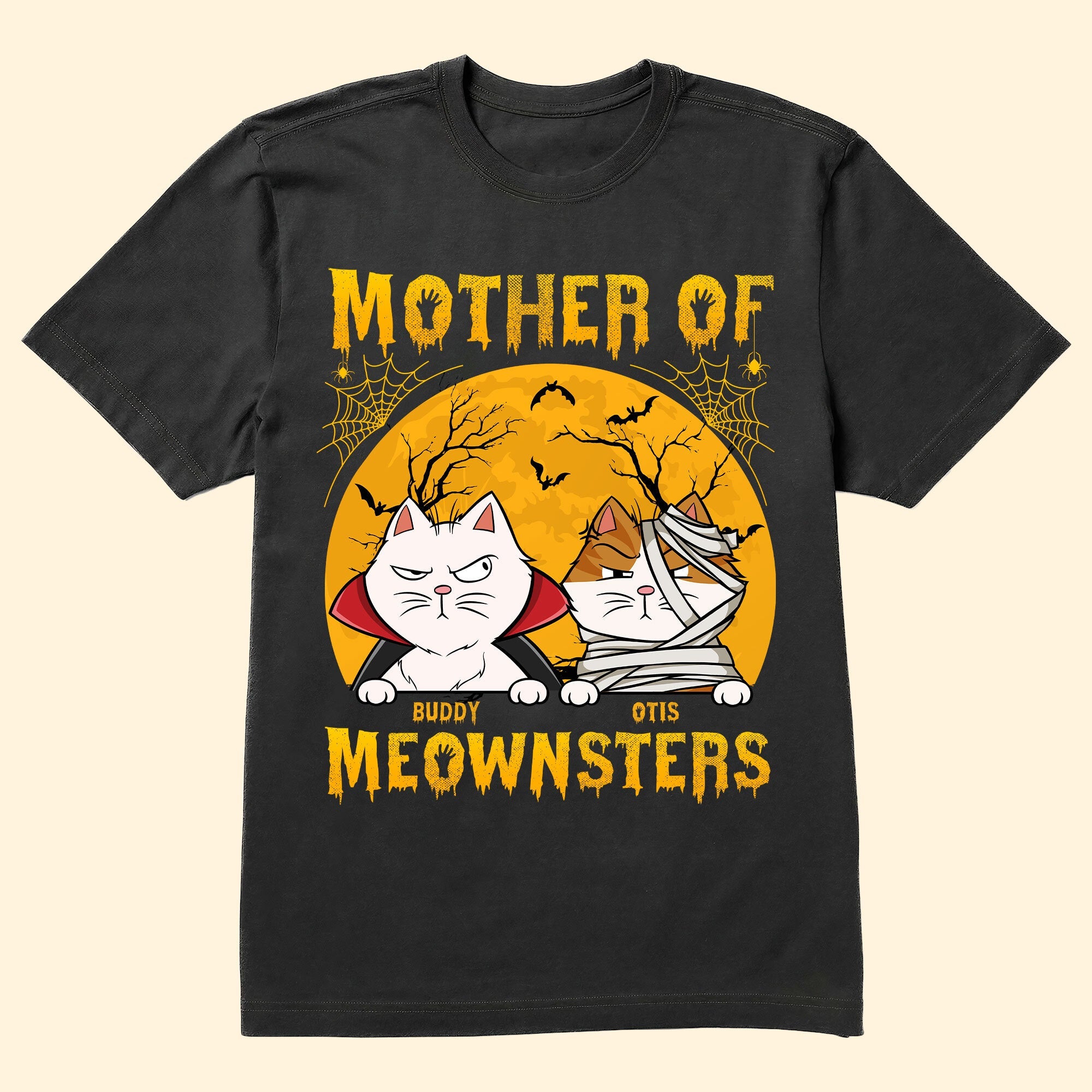 Mother Of Meownsters - Personalized Shirt