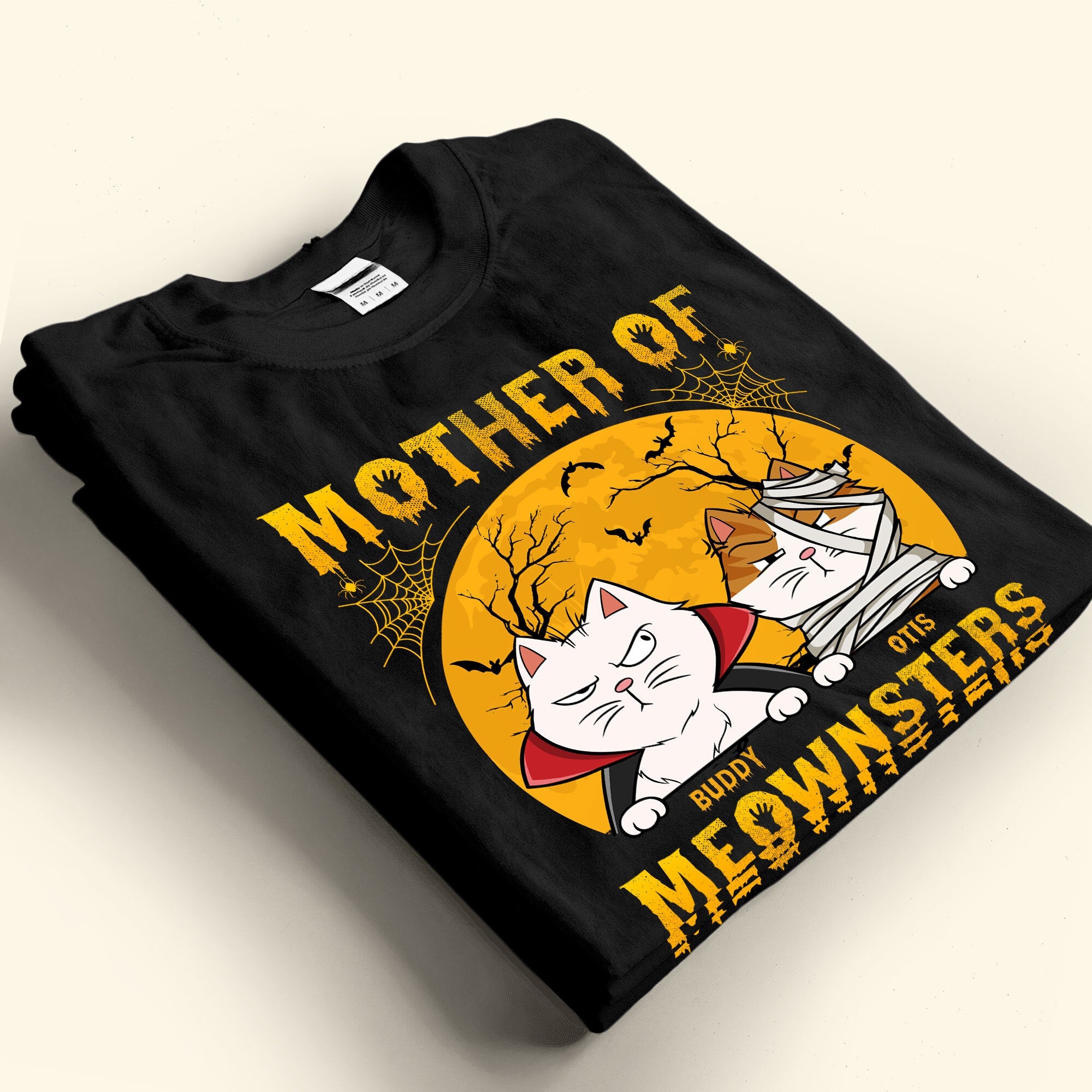 Mother Of Meownsters - Personalized Shirt