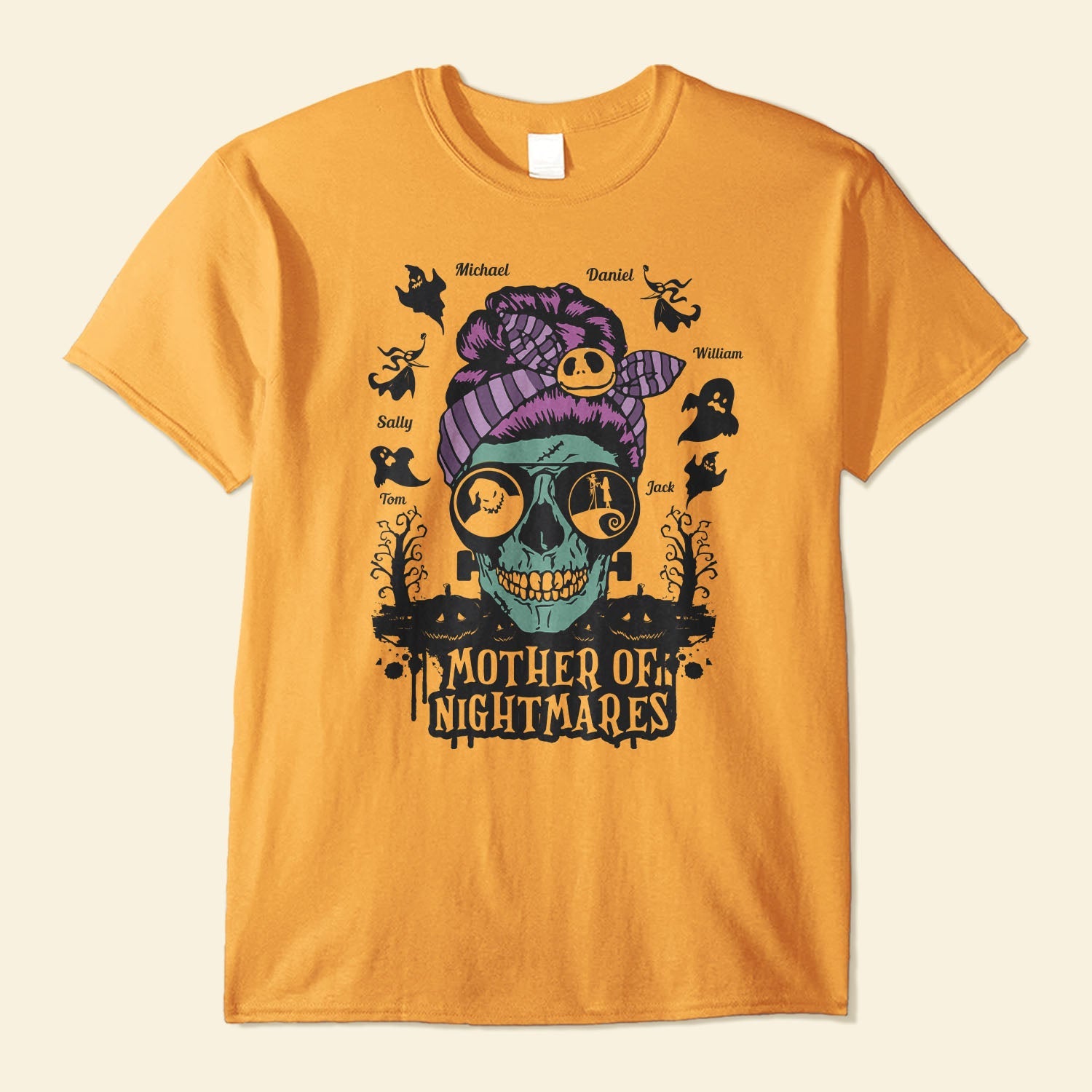 Mother Of Nightmares - Personalized Shirt - Birthday, Halloween Gift For Mom, Mother, Mama