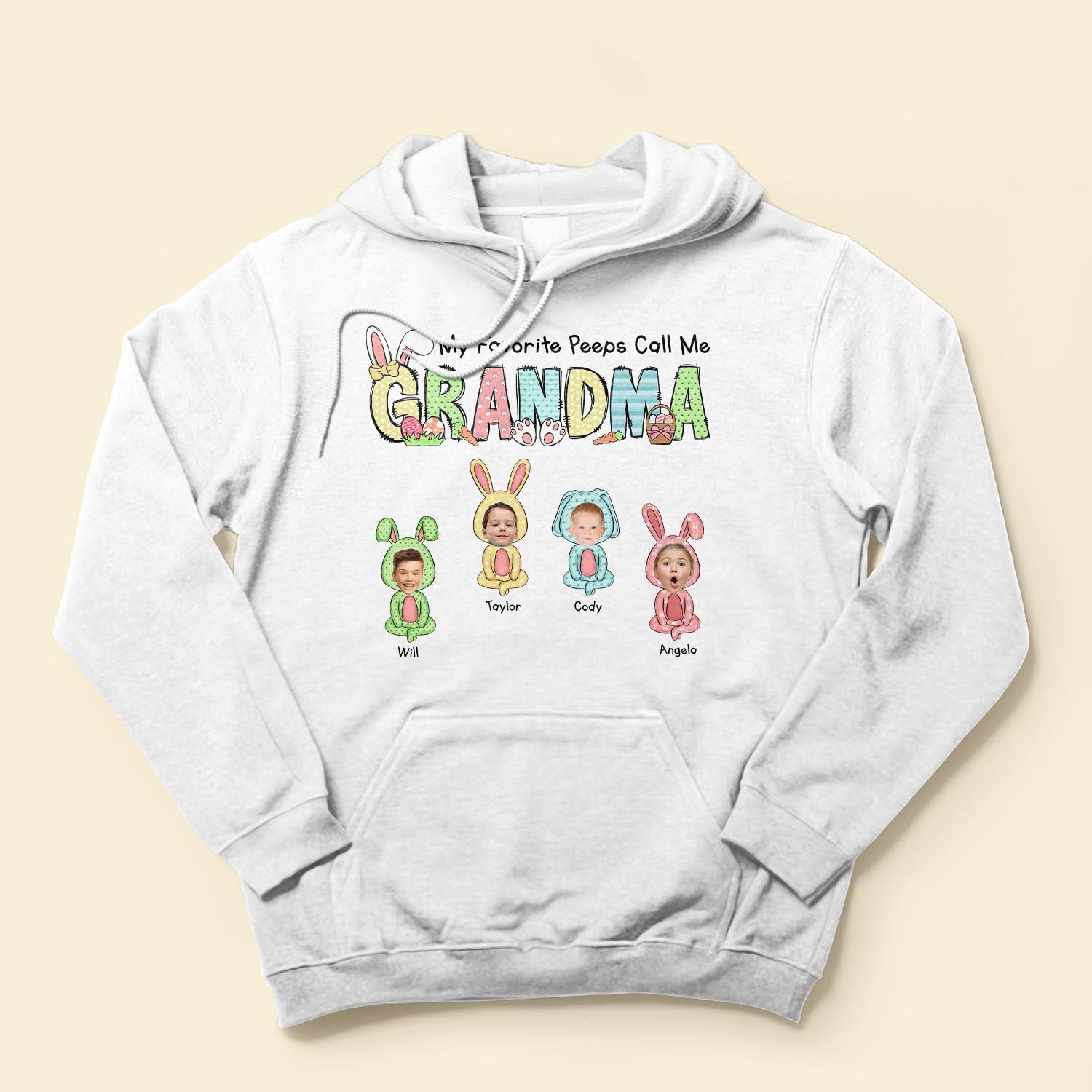 My Favorite Peeps Call Me Grandma - Personalized Shirt