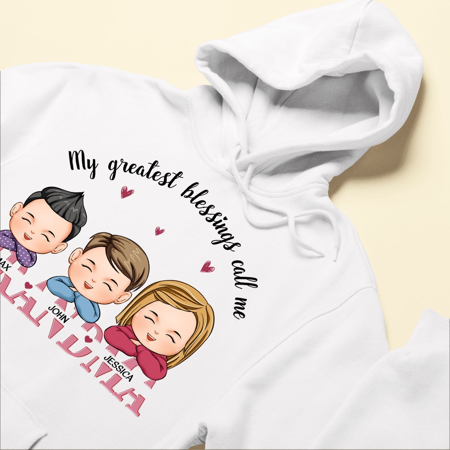 My Greatest Blessings Call Me - Personalized Shirt