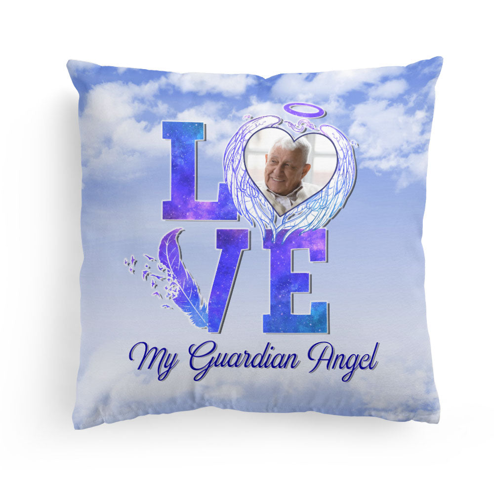 My Guardian Angel - Personalized Photo Pillow (Insert Included)