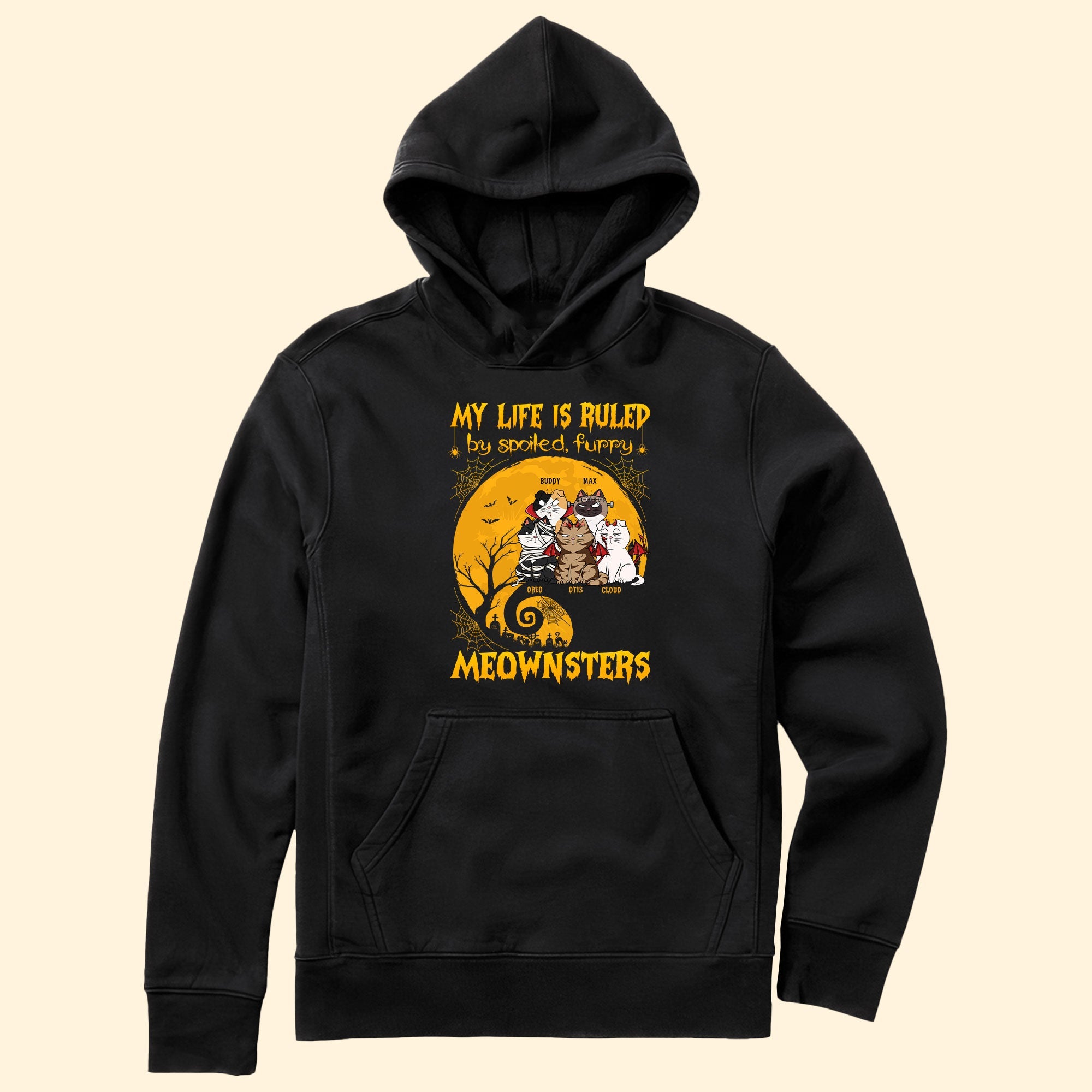 My Life Is Ruled By Meownsters - Personalized Shirt