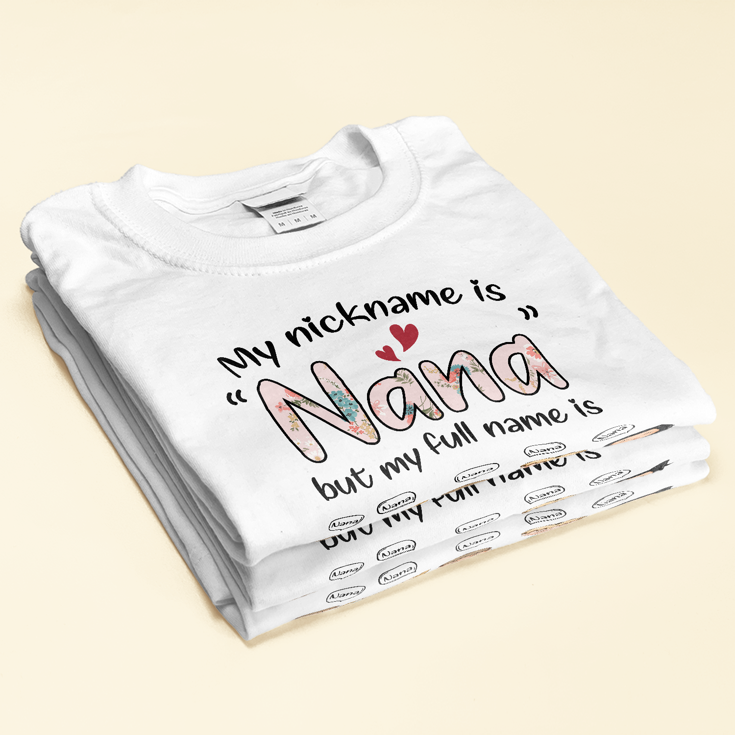 My Nickname Is Nana - Personalized Shirt