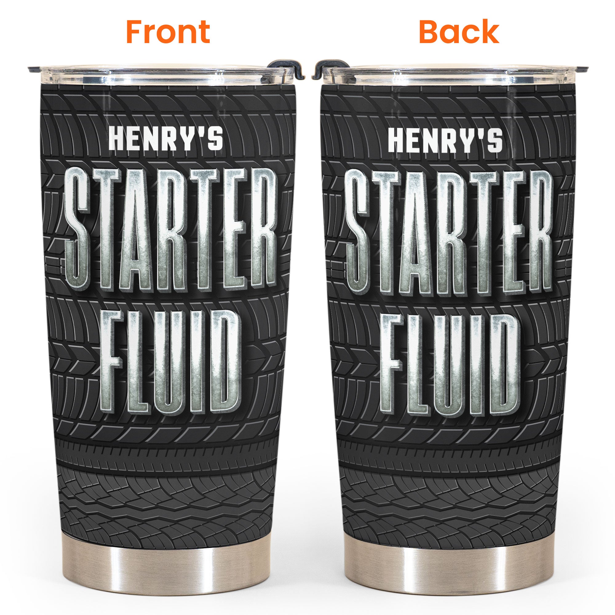 My Starter Fluid - Personalized Tumbler Cup