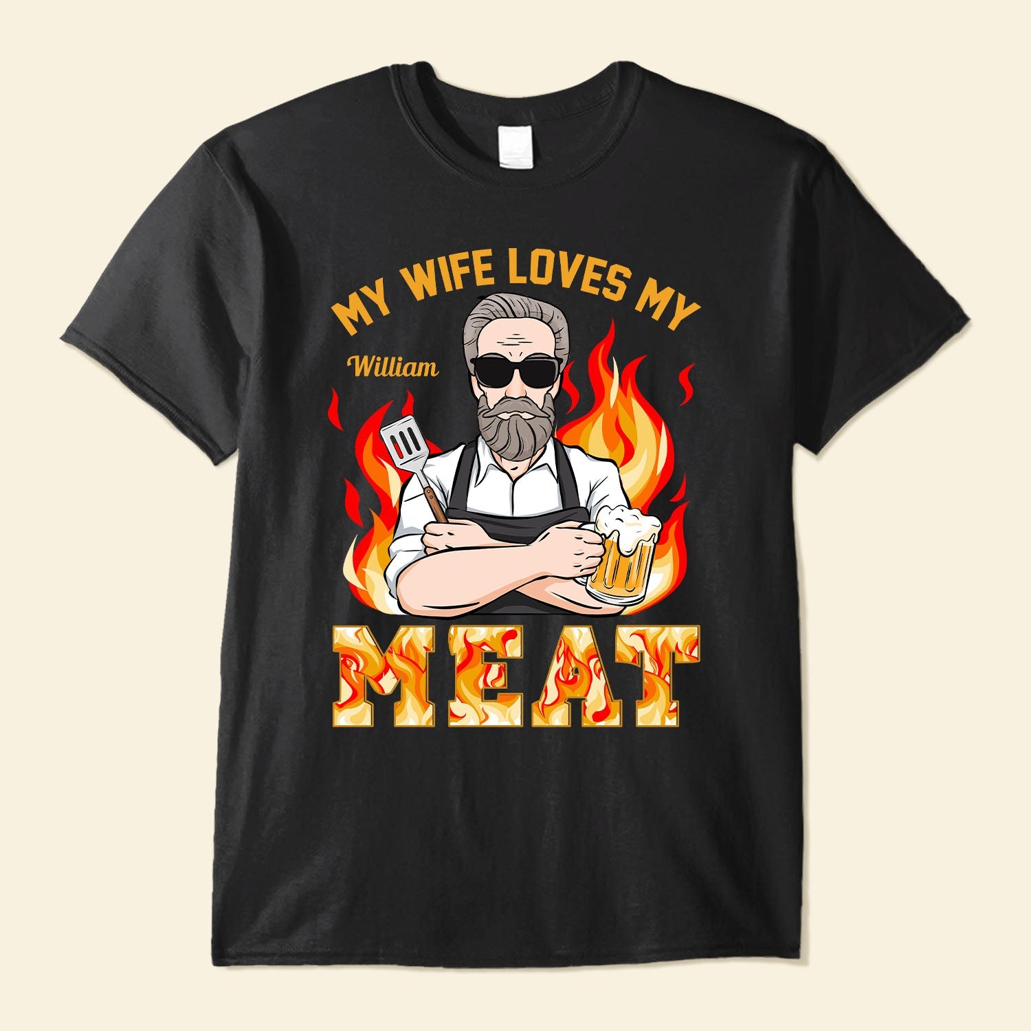 My Wife Loves My Meat - Personalized Shirt