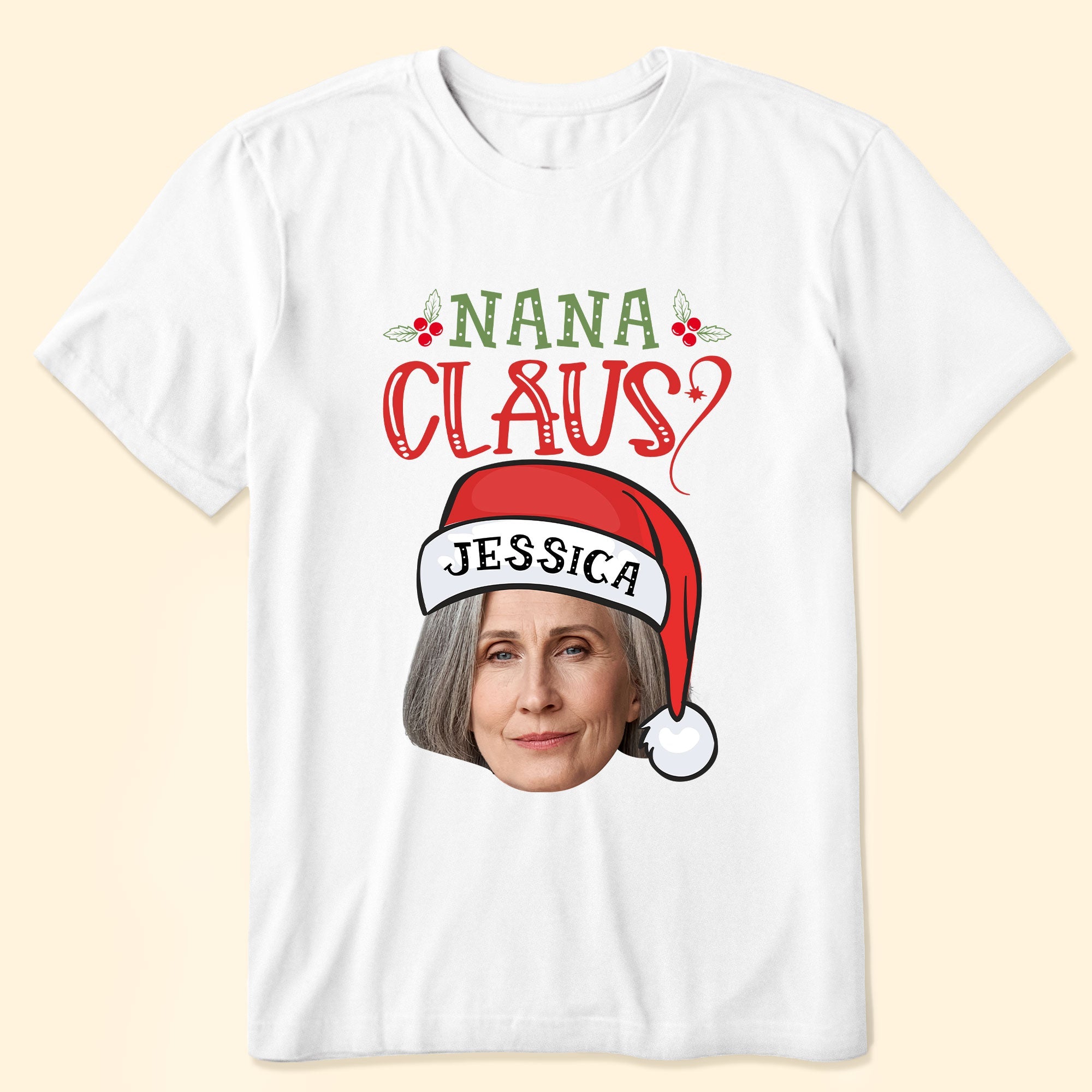 Nana Clauses - Personalized Photo Shirt