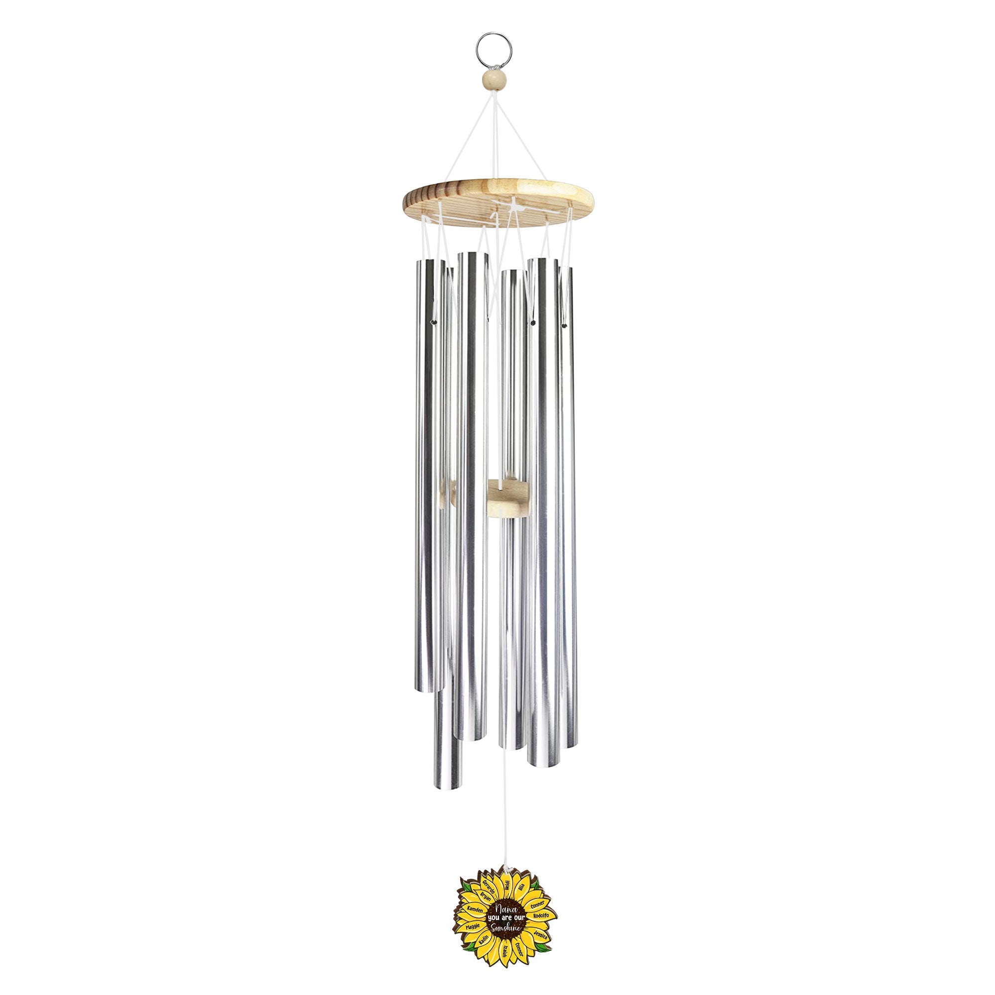 Nana You Are Our Sunshine - Personalized Wind Chimes