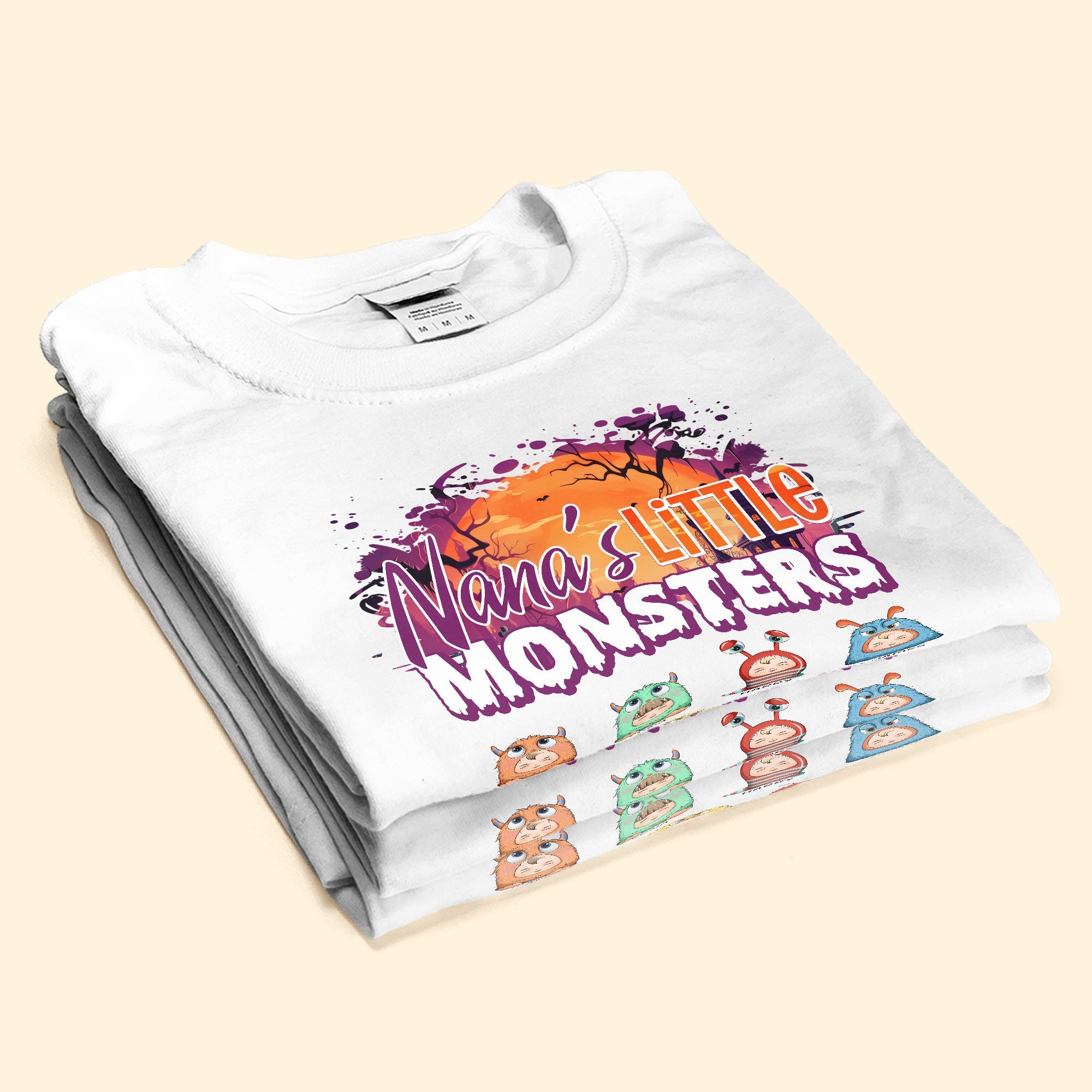 Nana's Little Monsters - Personalized Shirt