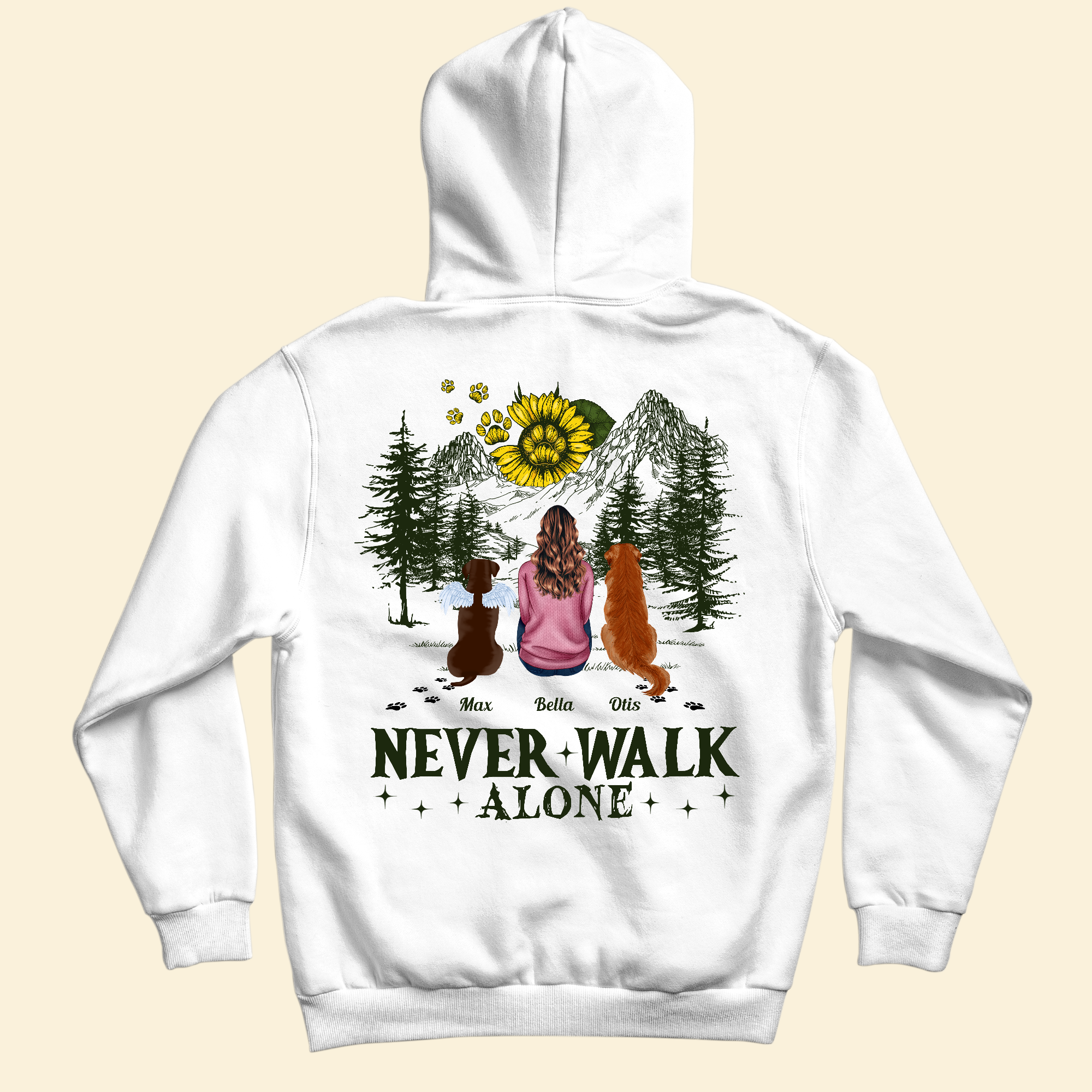 Never Walk Alone - Personalized Shirt