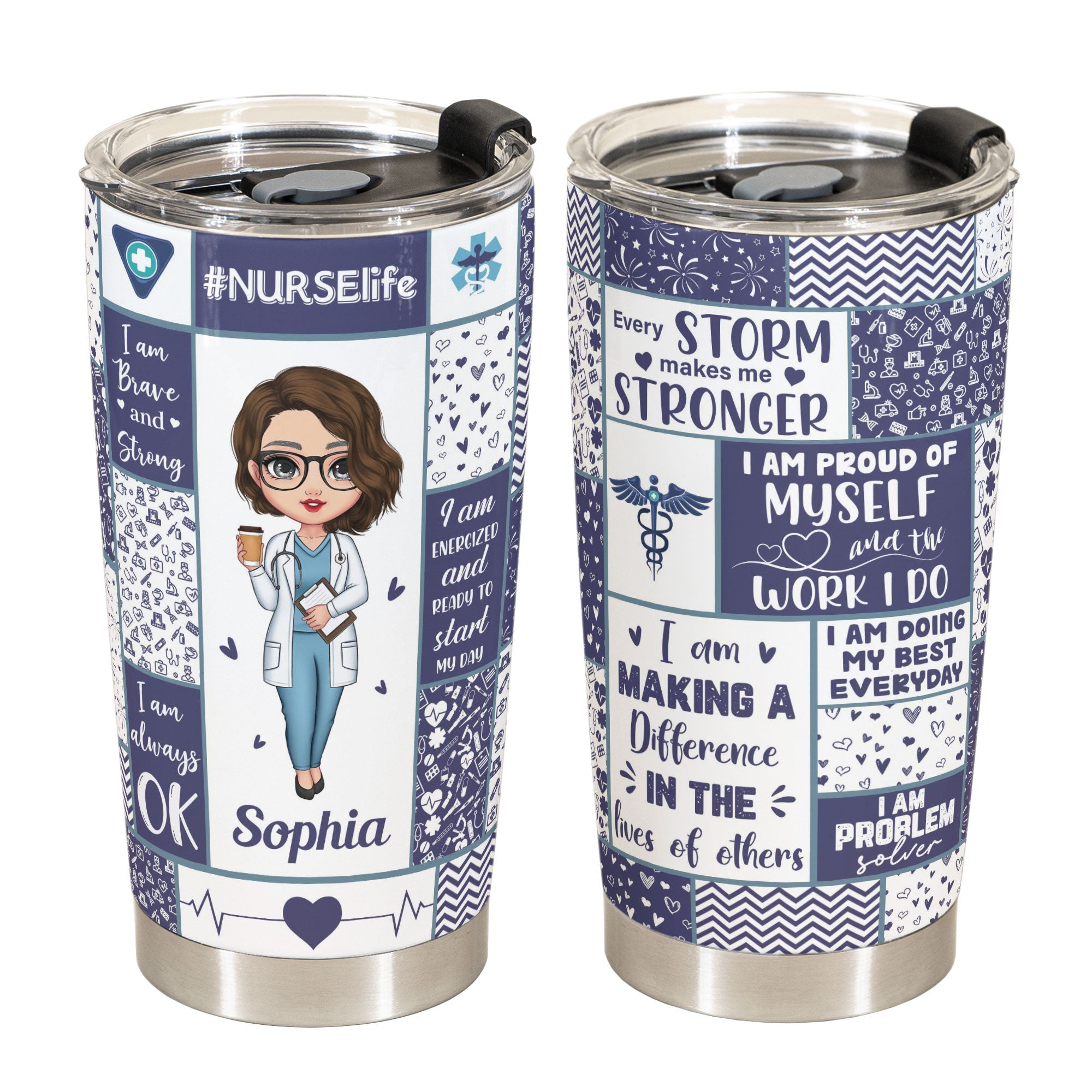 Nurse Affirmations - Personalized Tumbler Cup