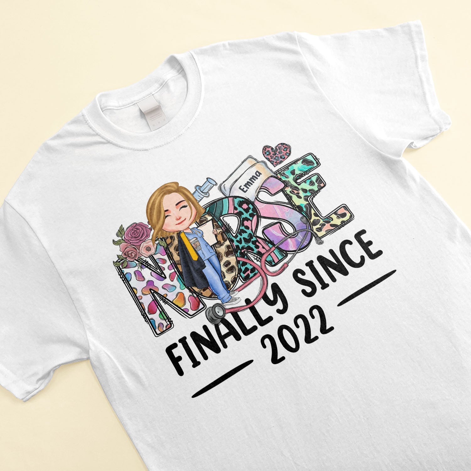 Nurse Finally - Personalized Shirt