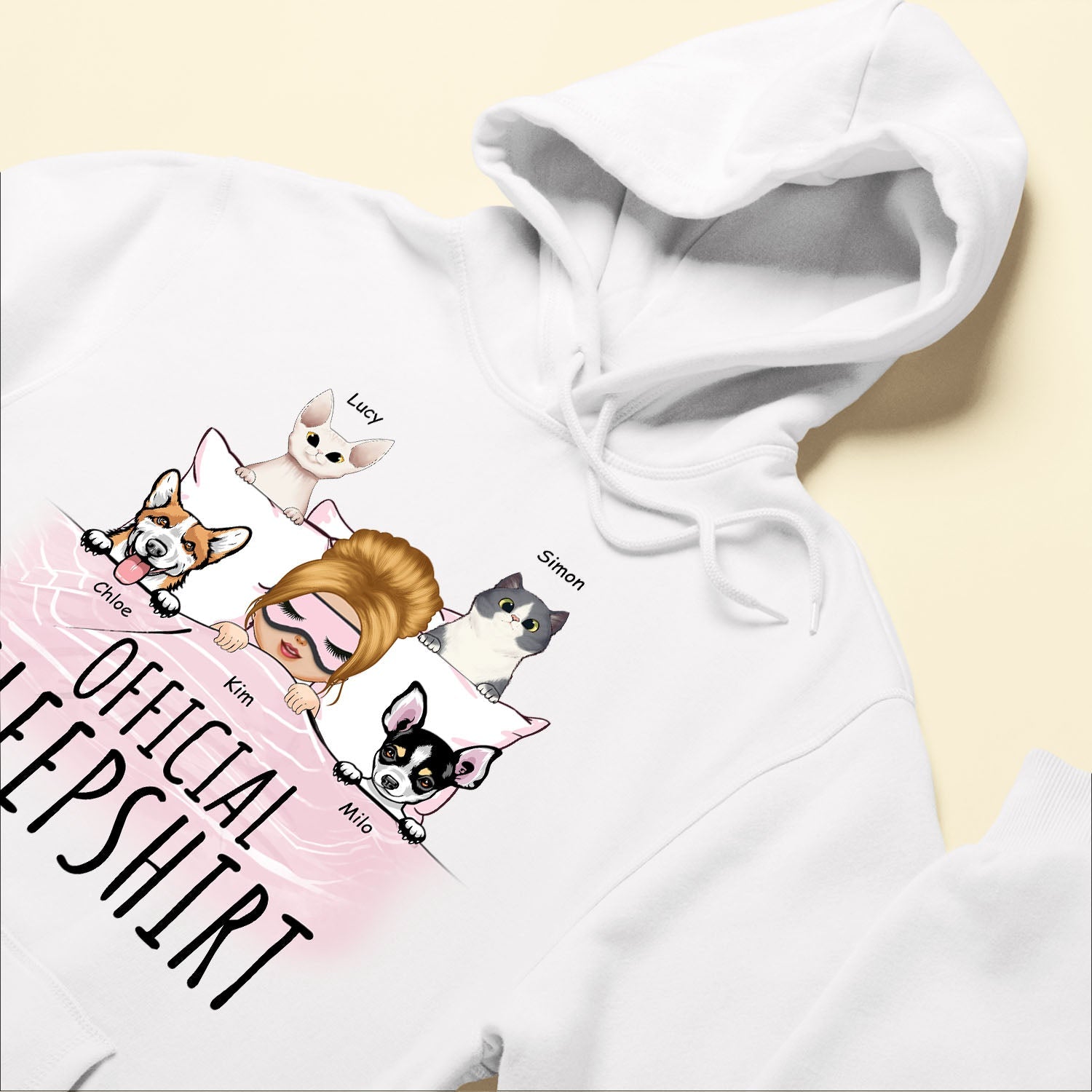 Official Sleepshirt - Personalized Shirt - Birthday Gift For Dog & Cat Lovers