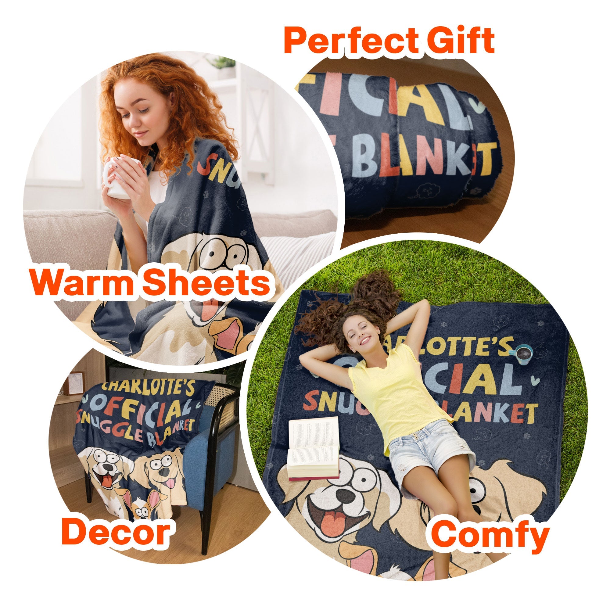 Official Snuggle Blanket - Personalized Blanket