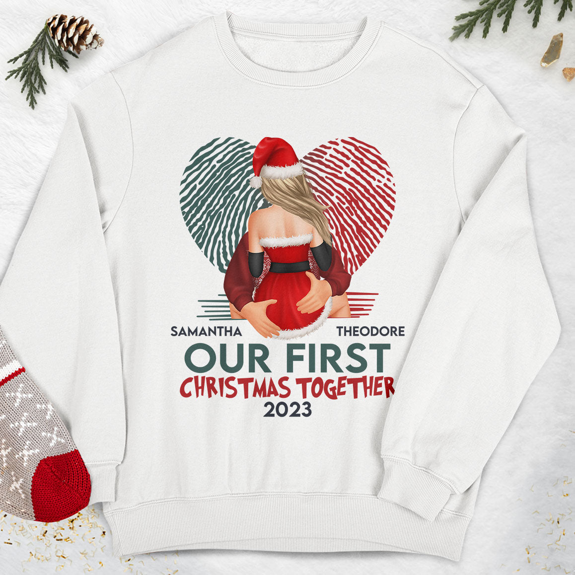 Our First Christmas Together - Personalized Shirt