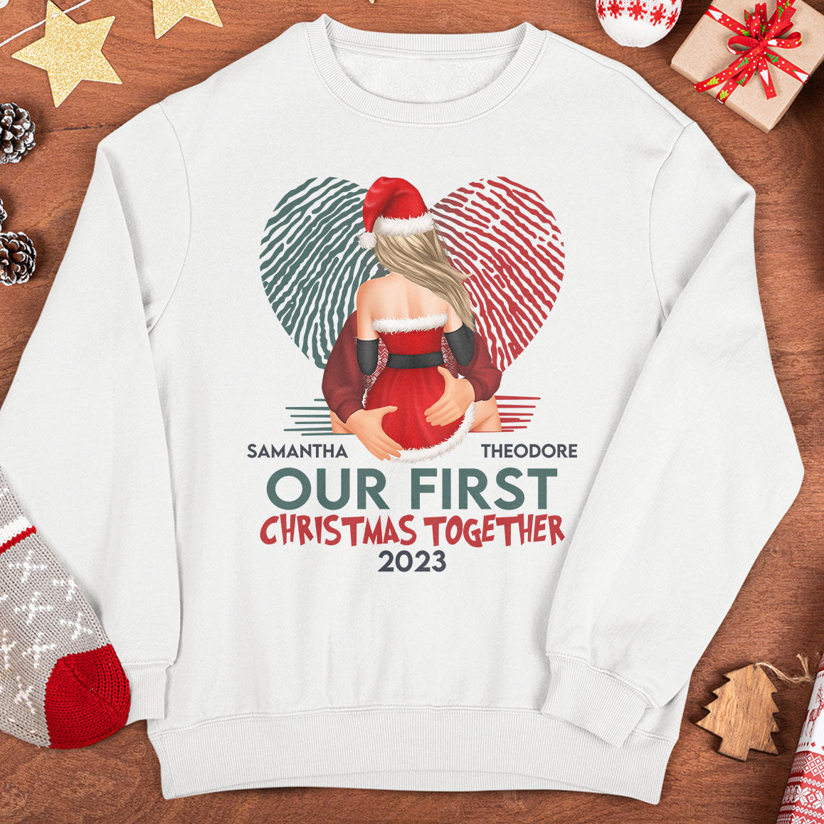 Our First Christmas Together - Personalized Shirt