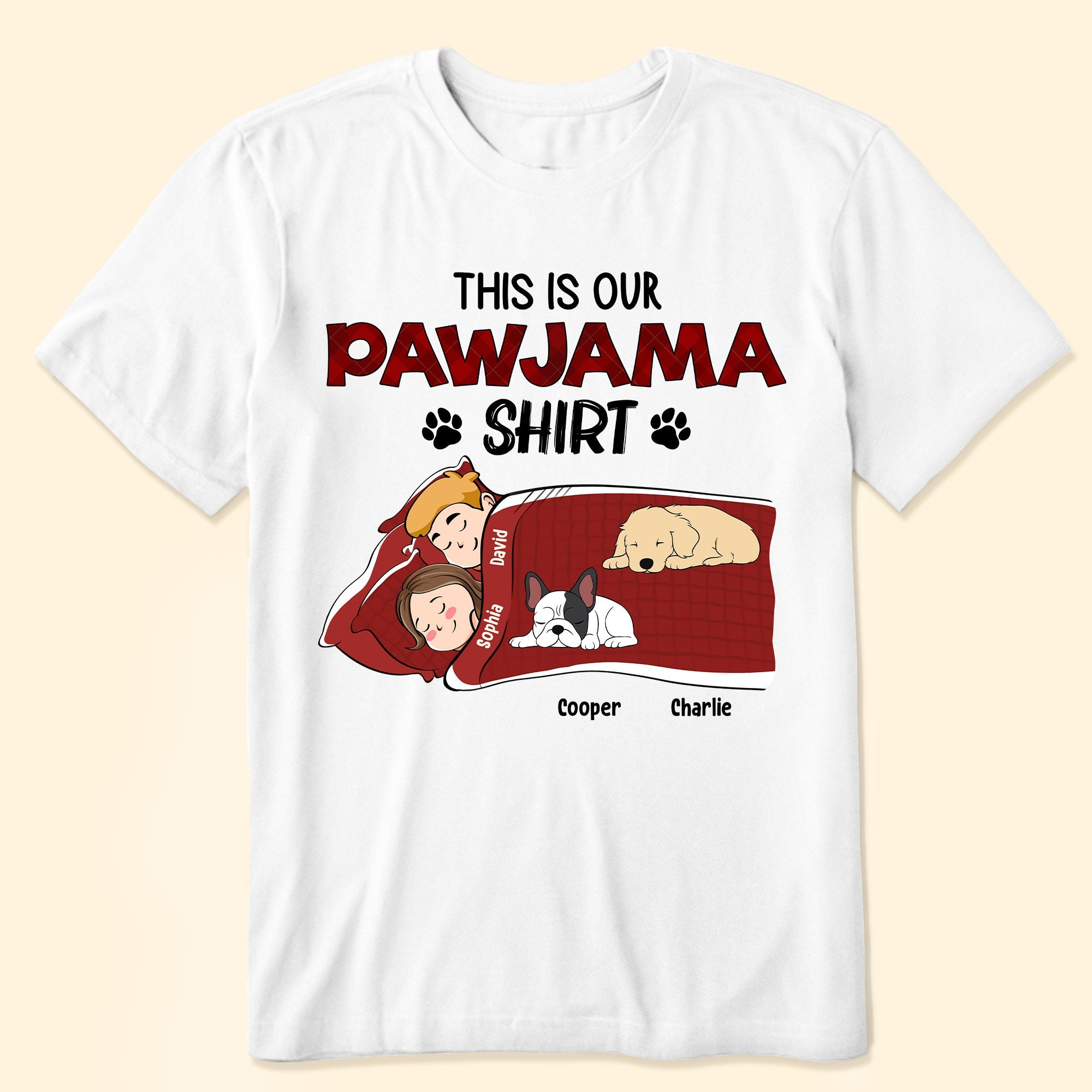 Our Pawjama Shirt - Personalized Shirt