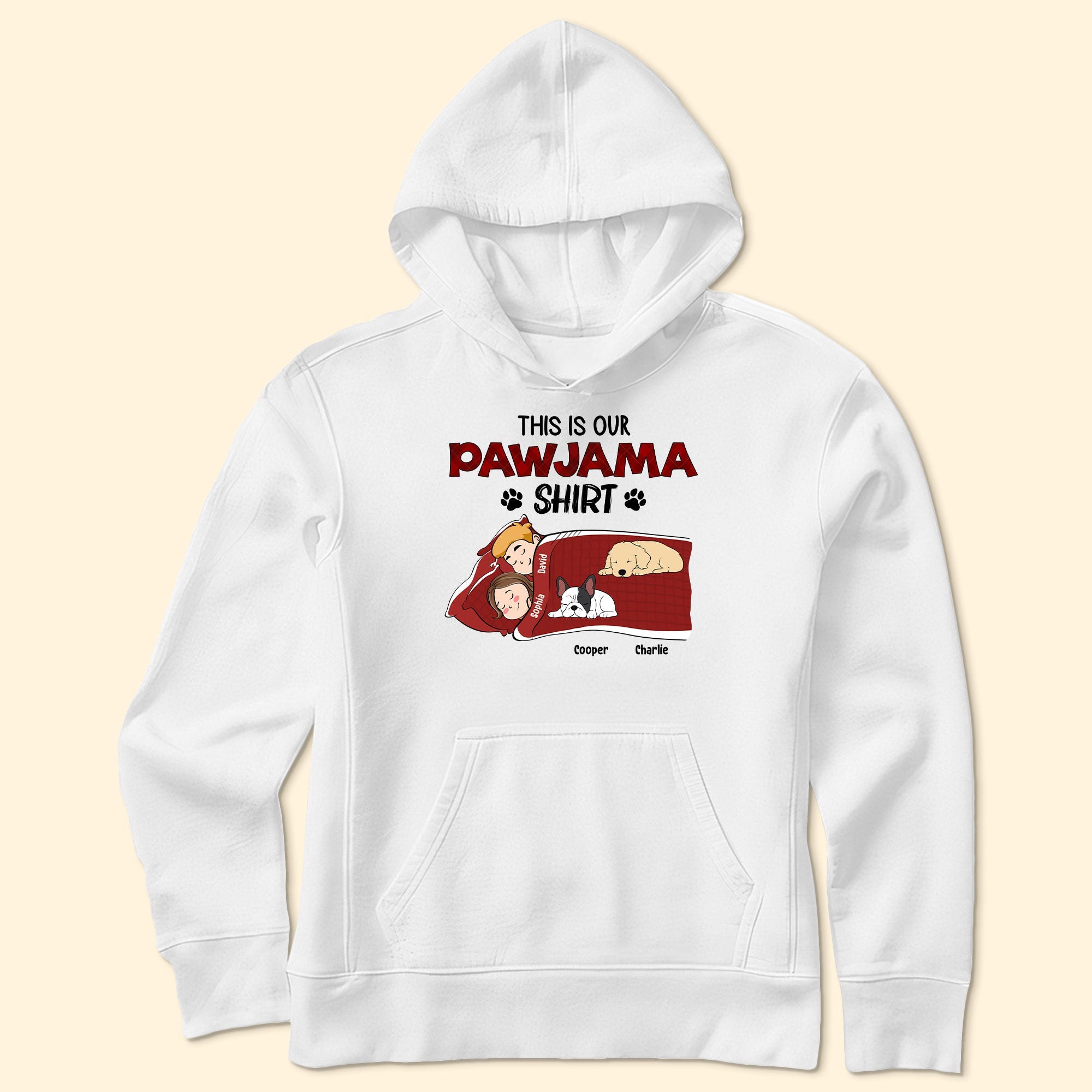 Our Pawjama Shirt - Personalized Shirt