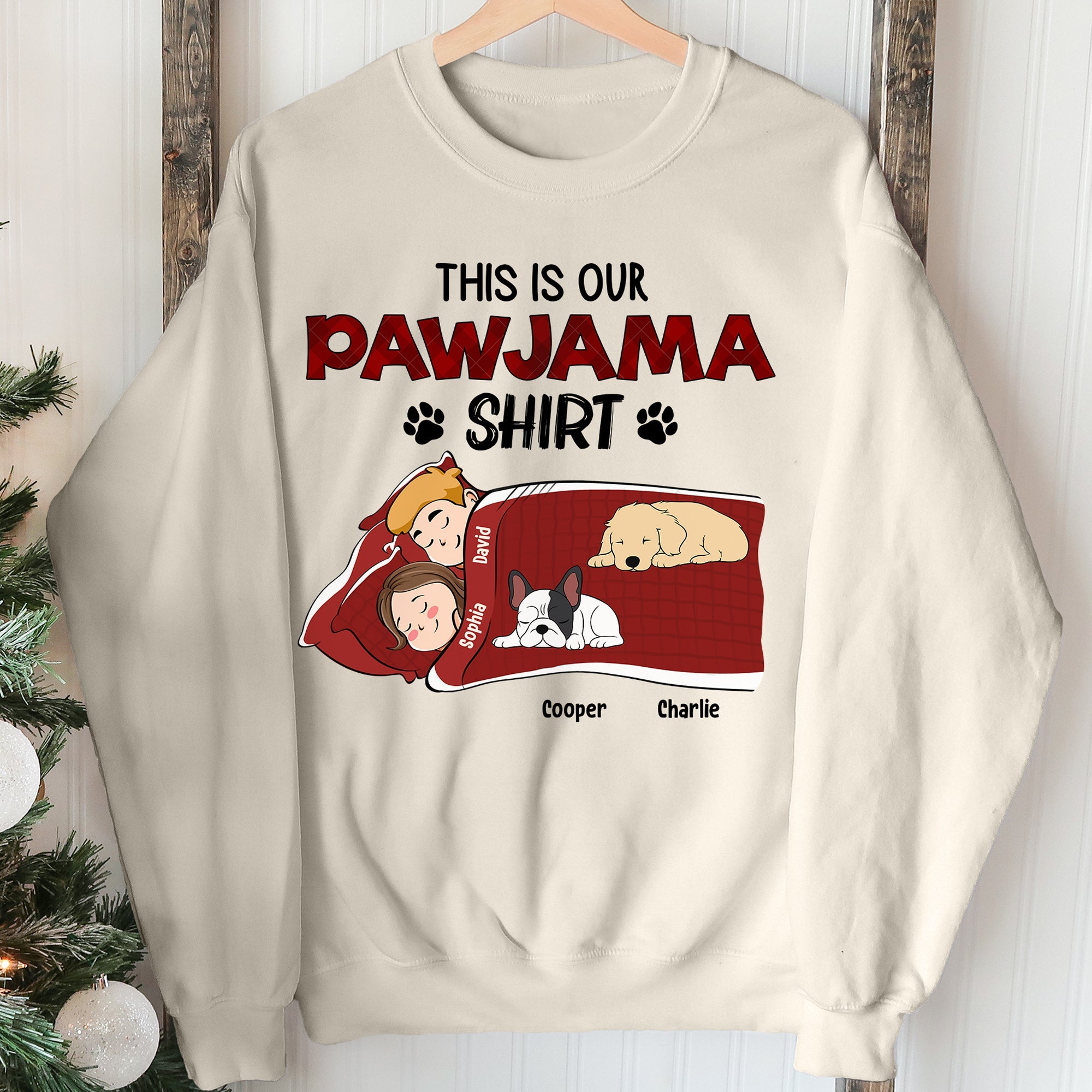 Our Pawjama Shirt - Personalized Shirt