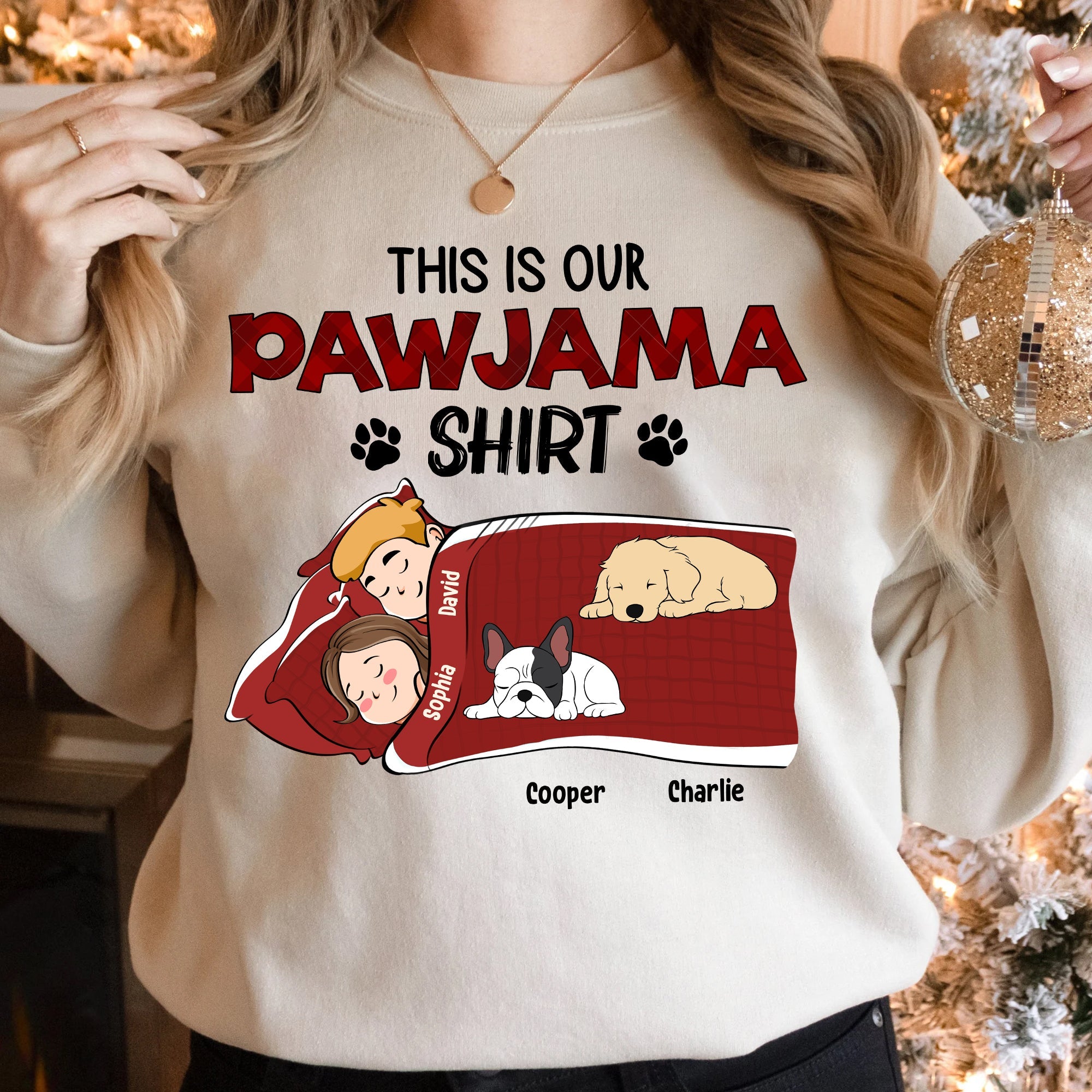 Our Pawjama Shirt - Personalized Shirt