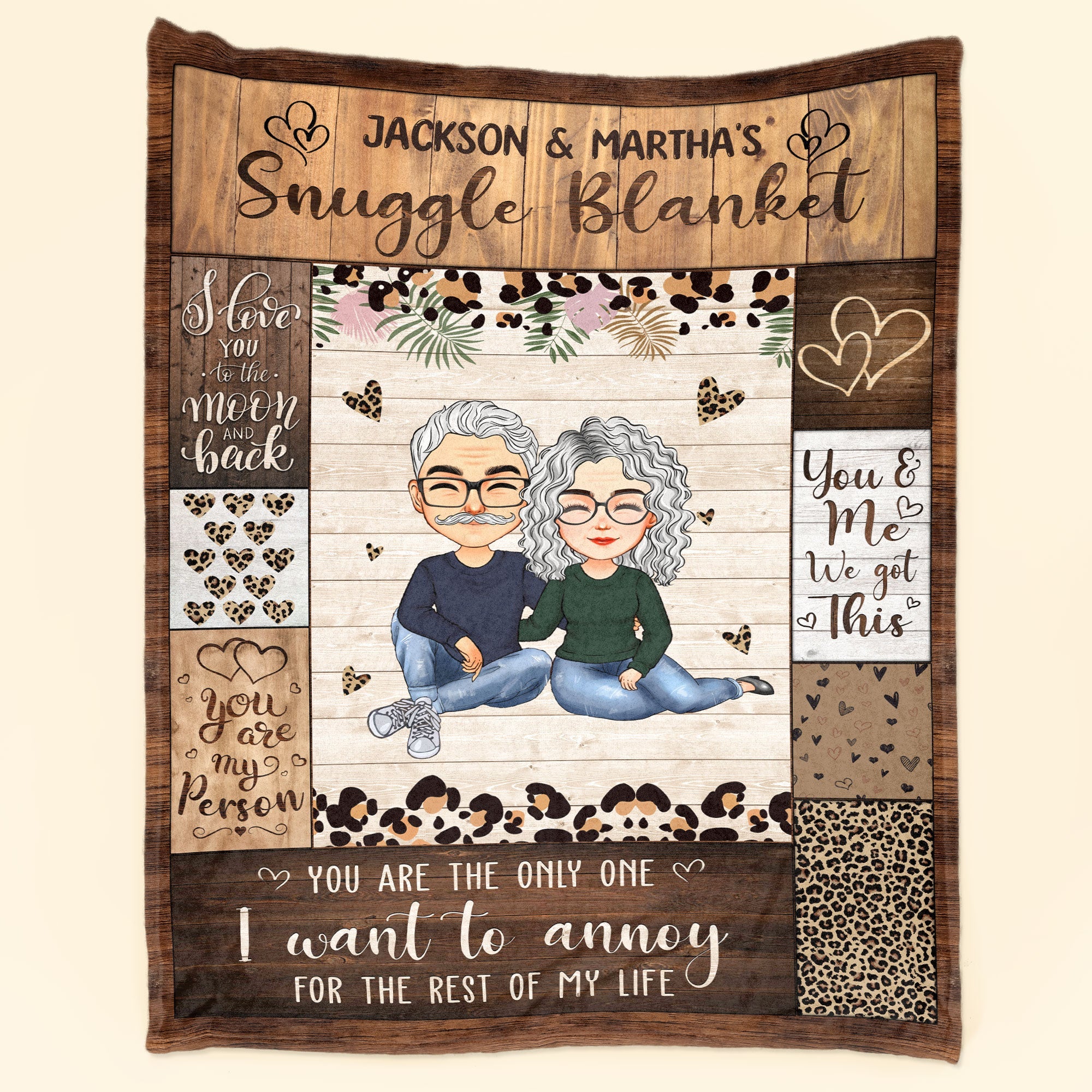 Our Snuggle Blanket - Personalized Blanket