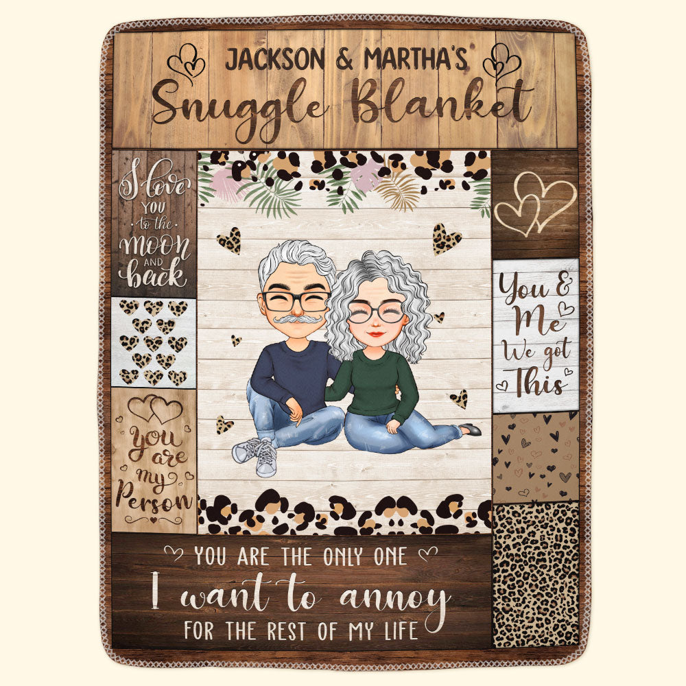 Our Snuggle Blanket - Personalized Blanket