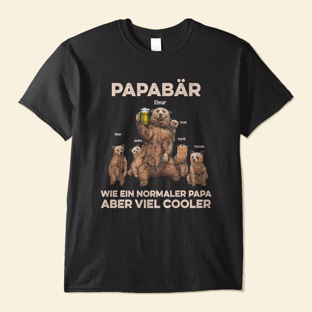 Papab-r-Wie-Ein-Normaler-Papa-Aber-Viel-Cooler-Familie-Custom-Shirt-Geschenk-F-r-Vater-Papa-Gro-vater