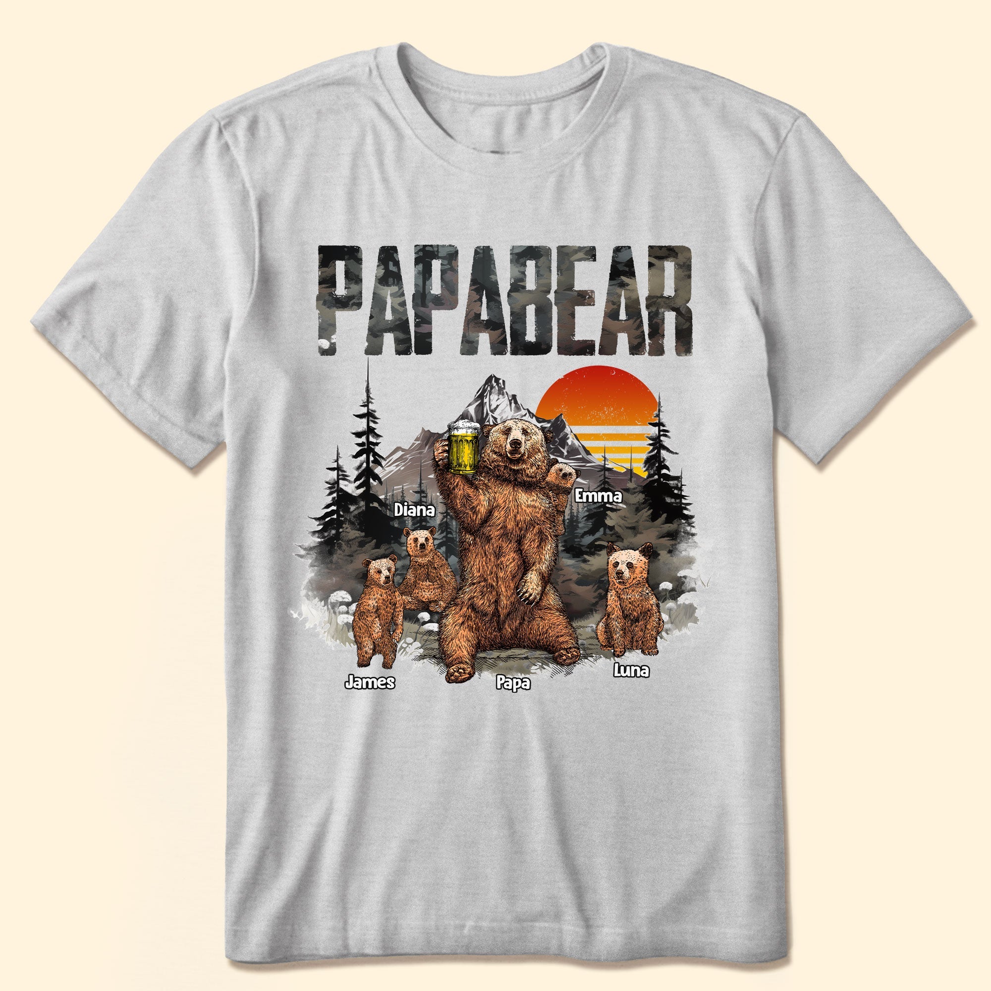 Papabear - Personalized Shirt