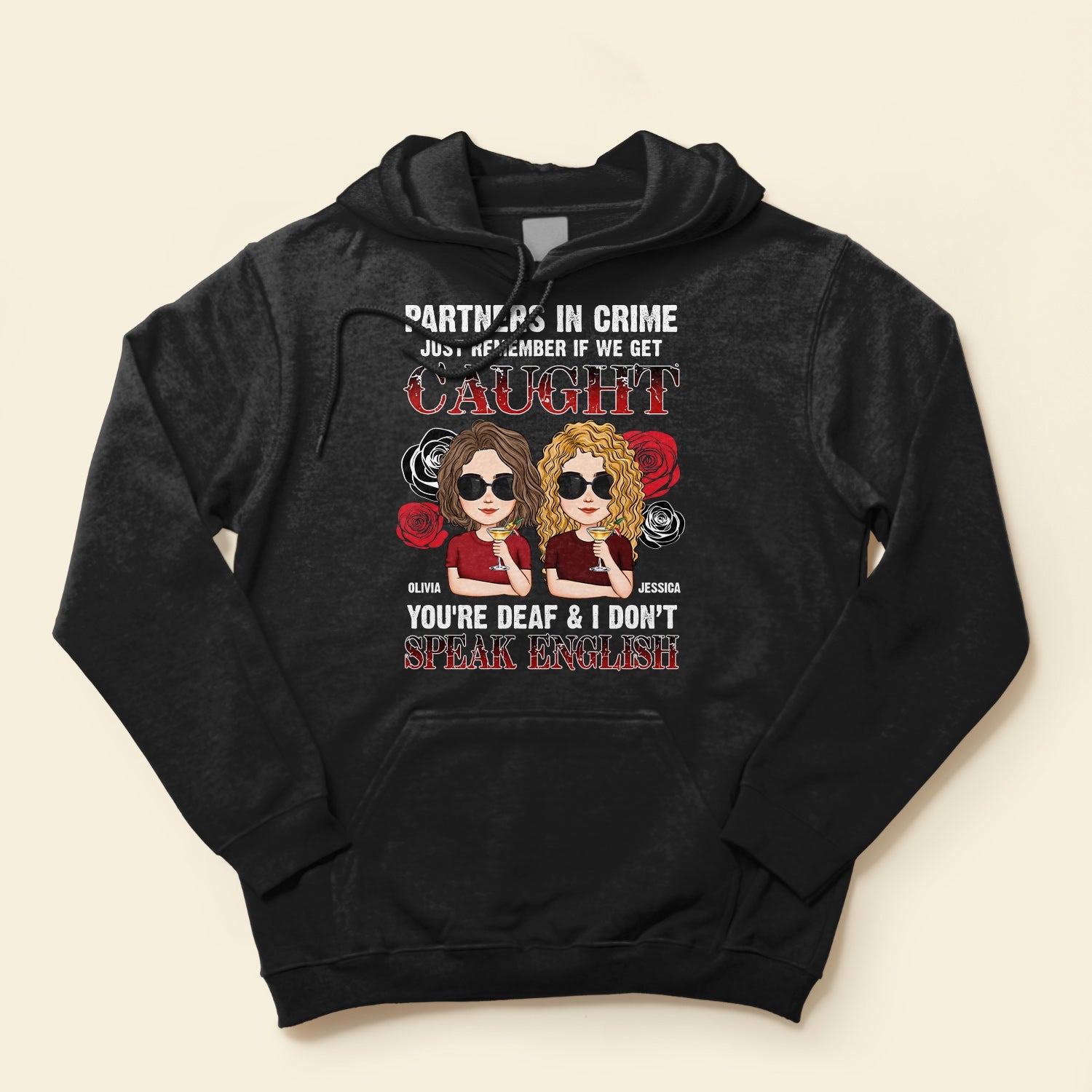 Partners In Crime - Personalized Shirt