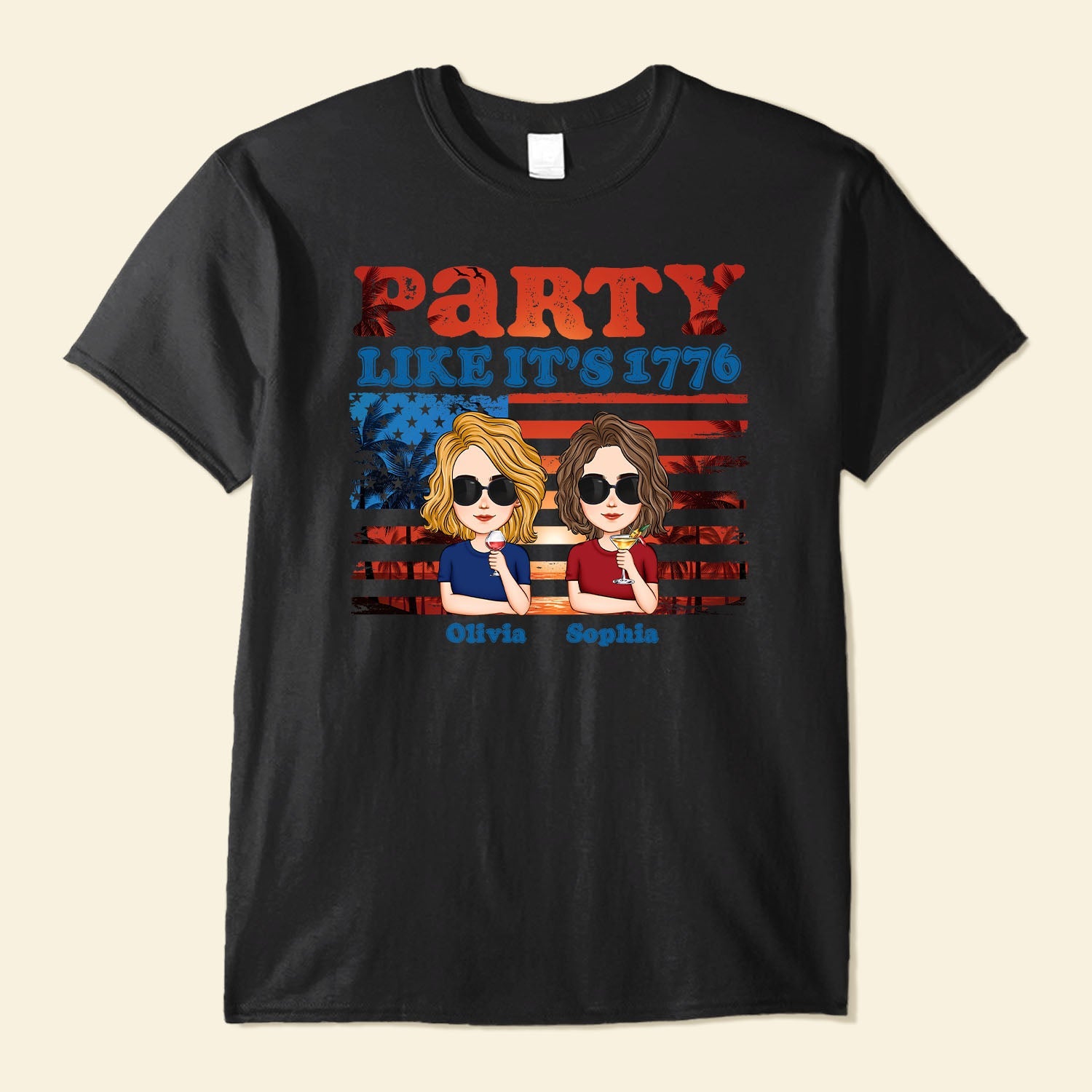 Party Like It's 1776 - Personalized Shirt