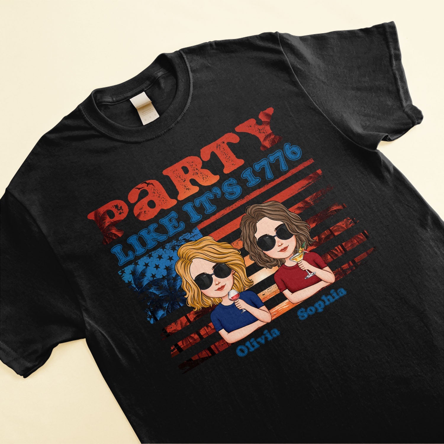 Party Like It's 1776 - Personalized Shirt