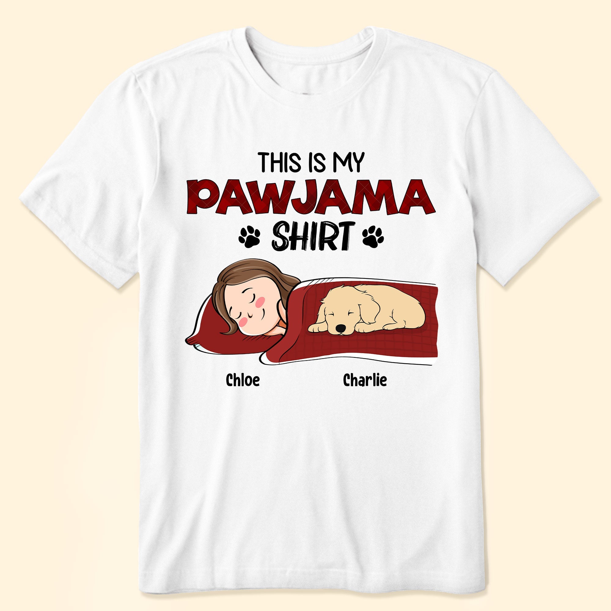 Pawjama Shirt - Personalized Shirt