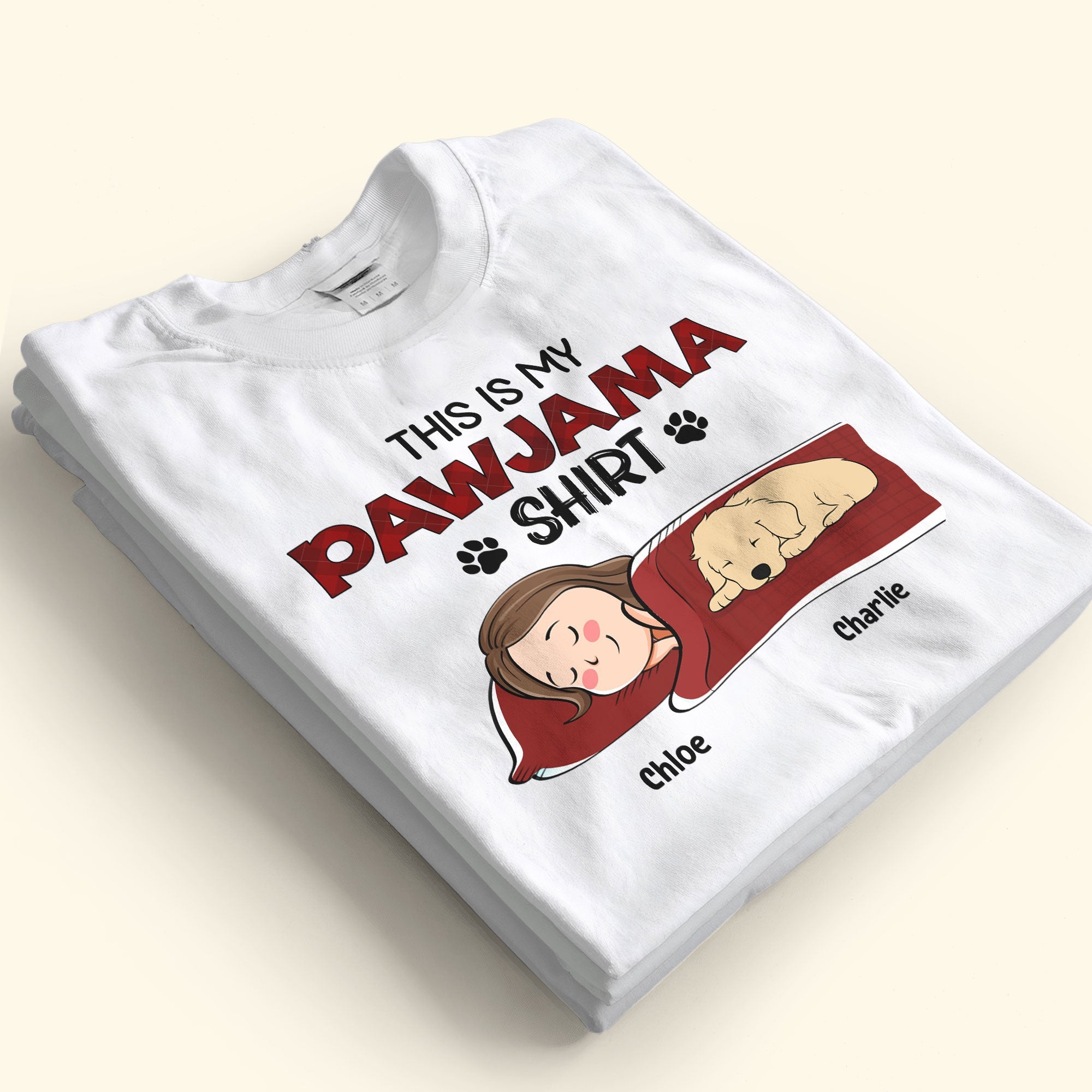 Pawjama Shirt - Personalized Shirt